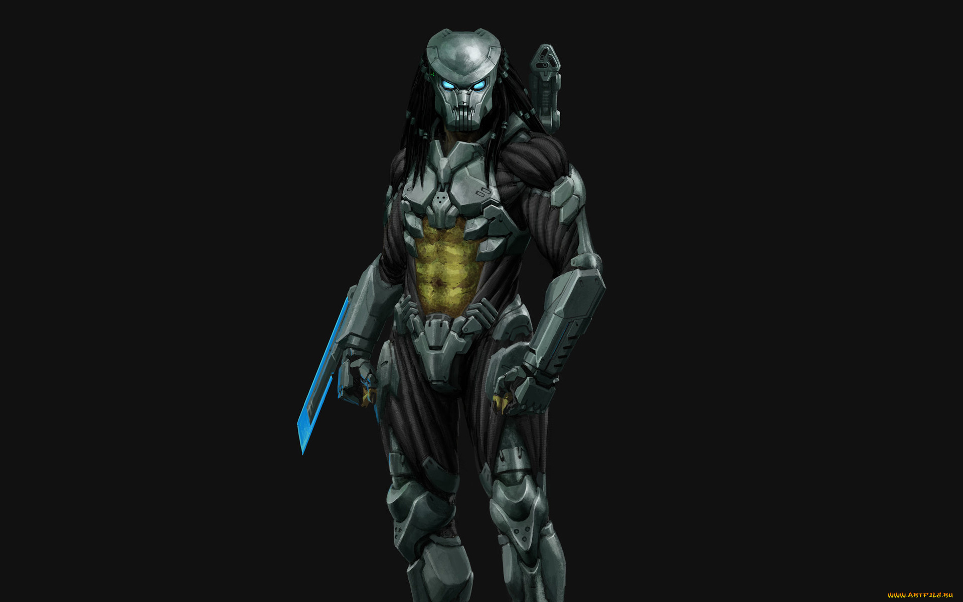 хищник, фэнтези, существа, predator, инопланетянин, пришелец, alien