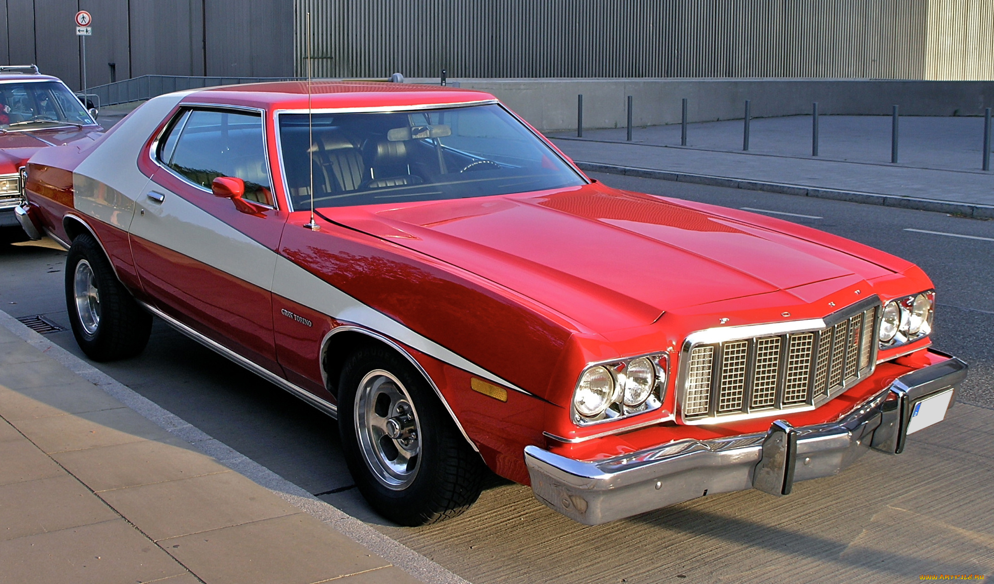 автомобили, выставки, и, уличные, фото, gran, torino, ford