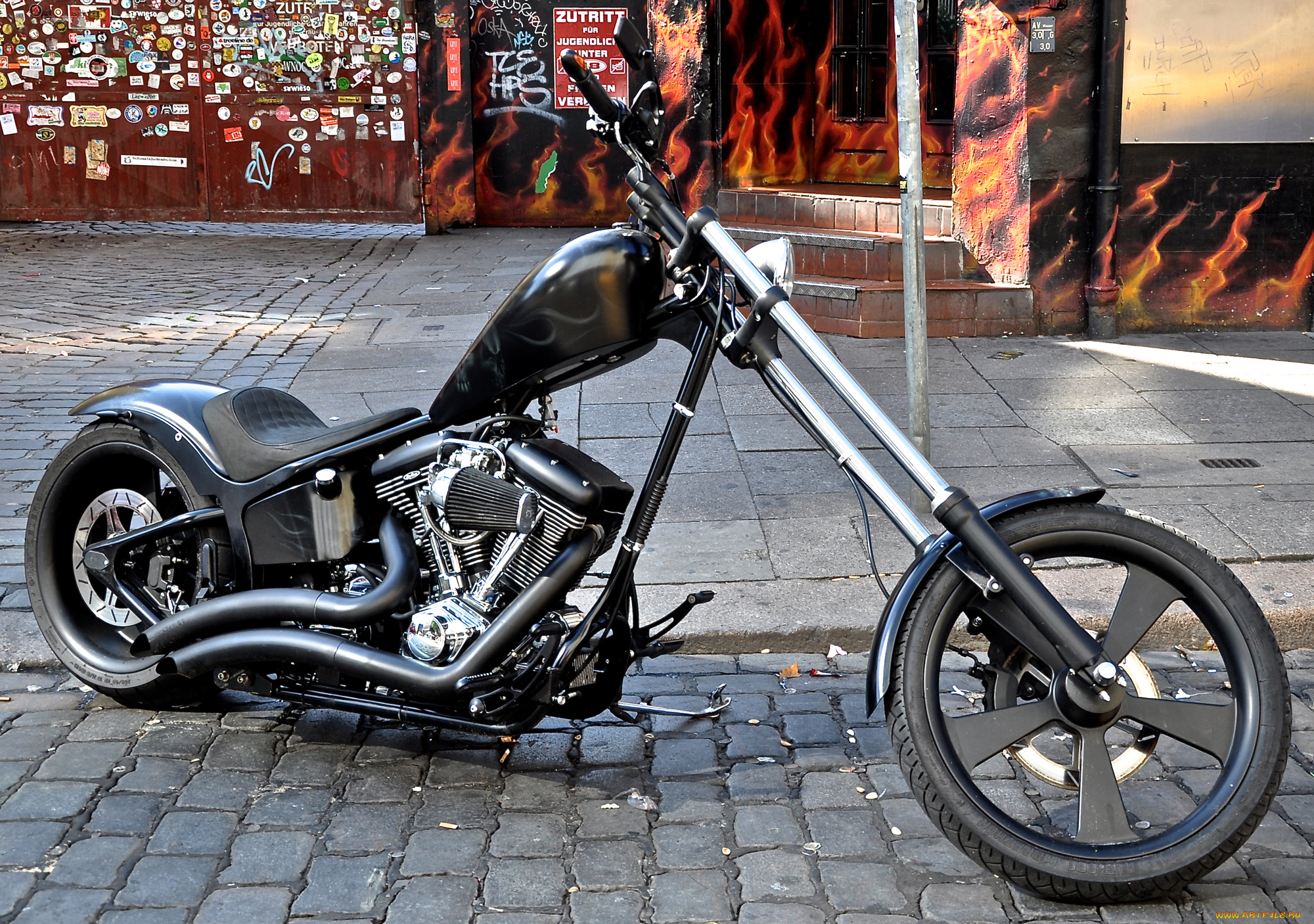 мотоциклы, customs, chopper