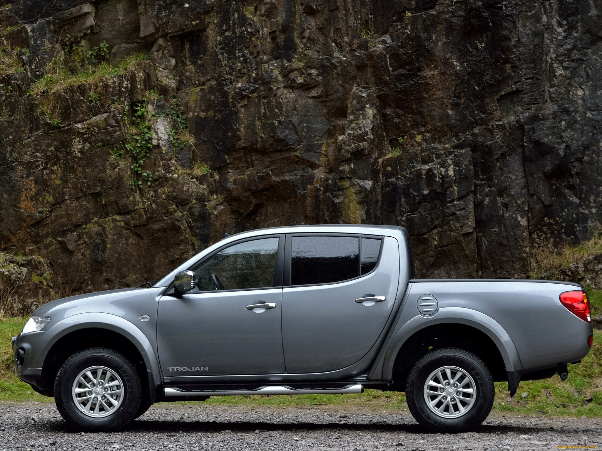 автомобили, mitsubishi, trojan, 2014, l200