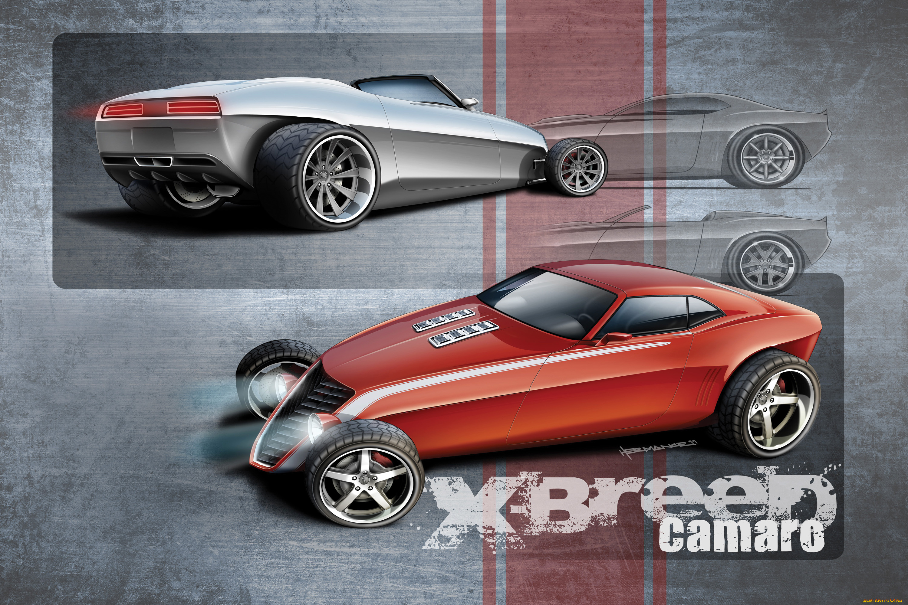 автомобили, 3д