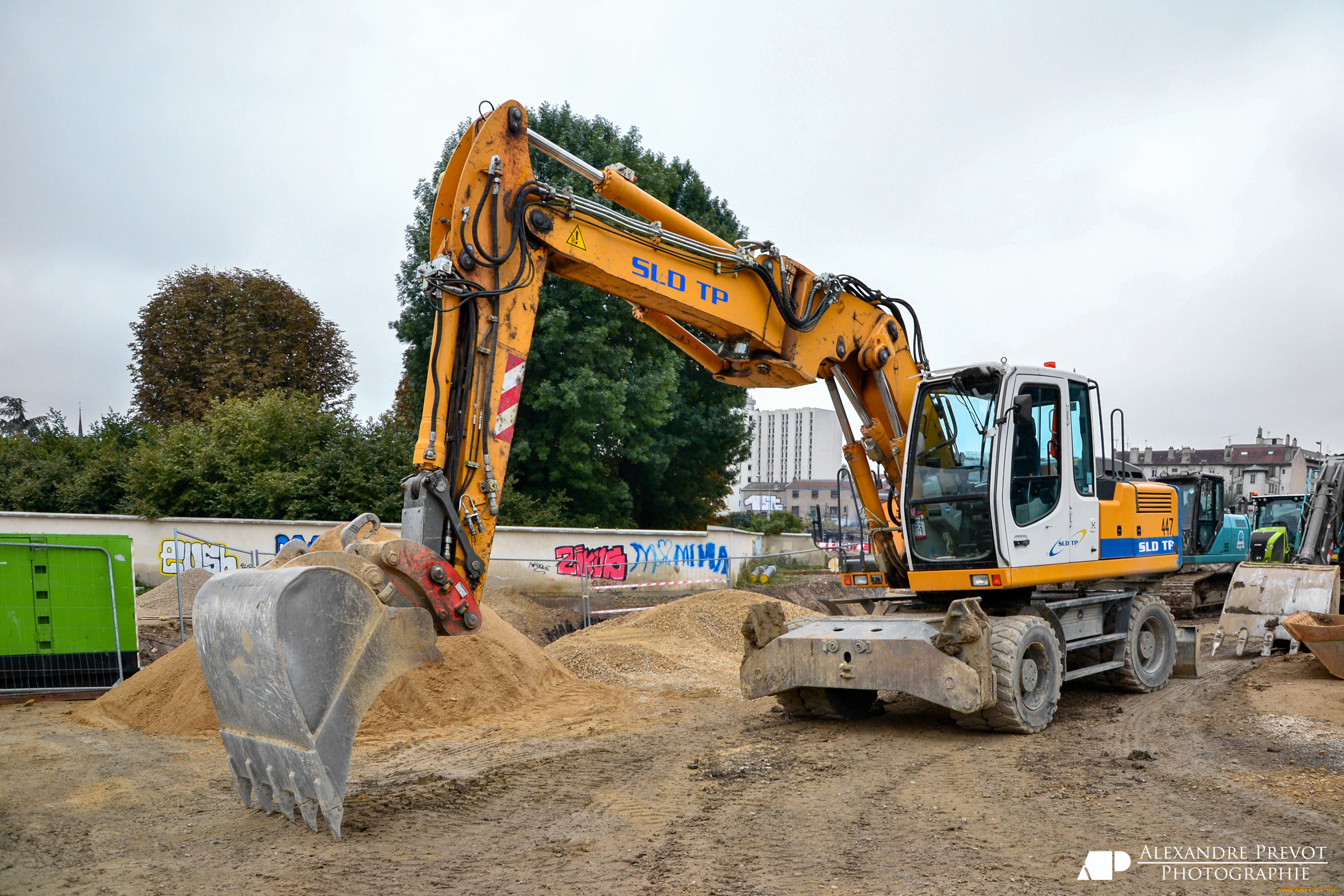 liebherr, a, 904, litronic, техника, экскаваторы, колесный, экскаватор, самоходный