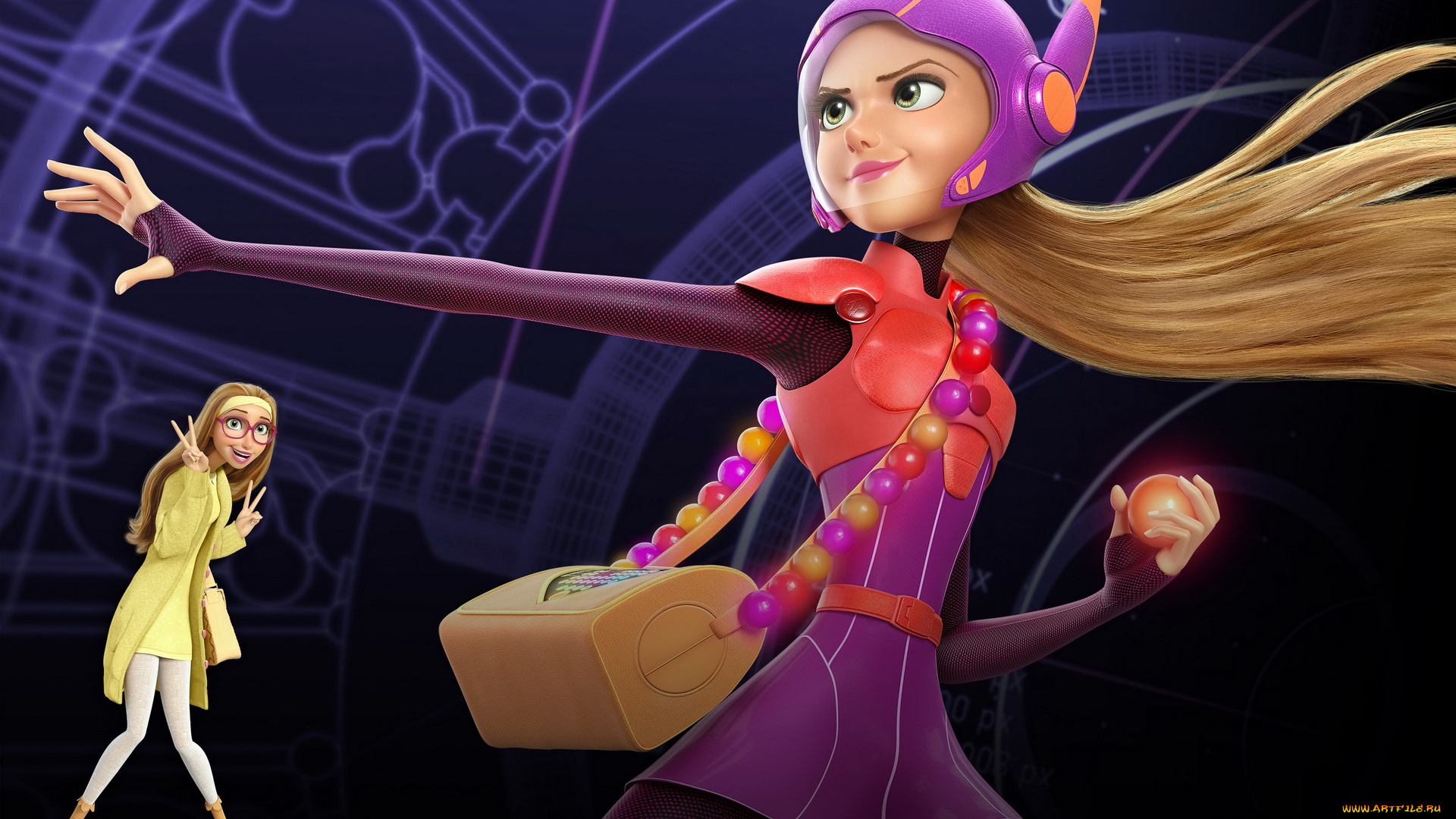 мультфильмы, big, hero, 6, персонаж