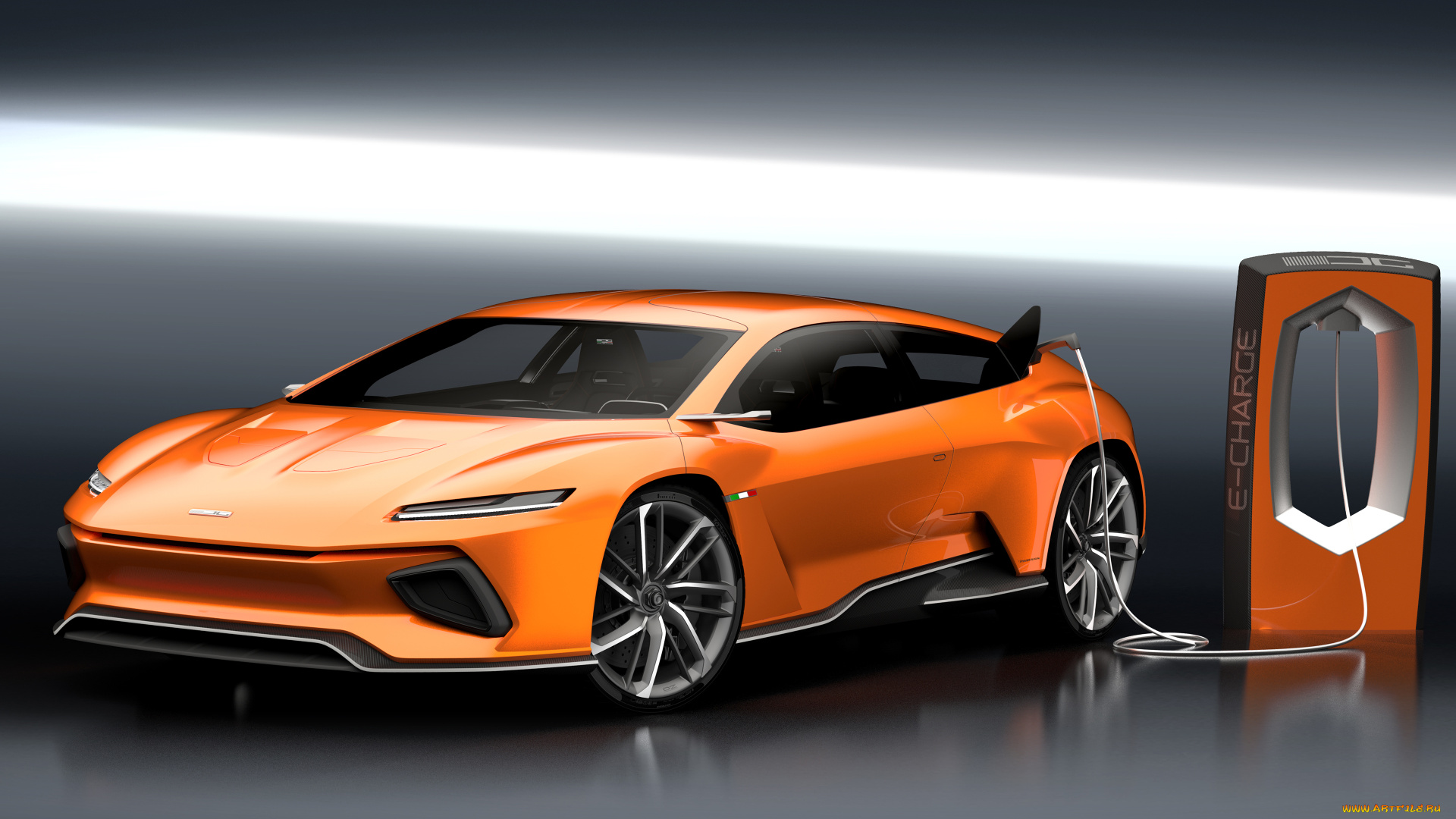 автомобили, 3д, 2016г, italdesign, gtzero