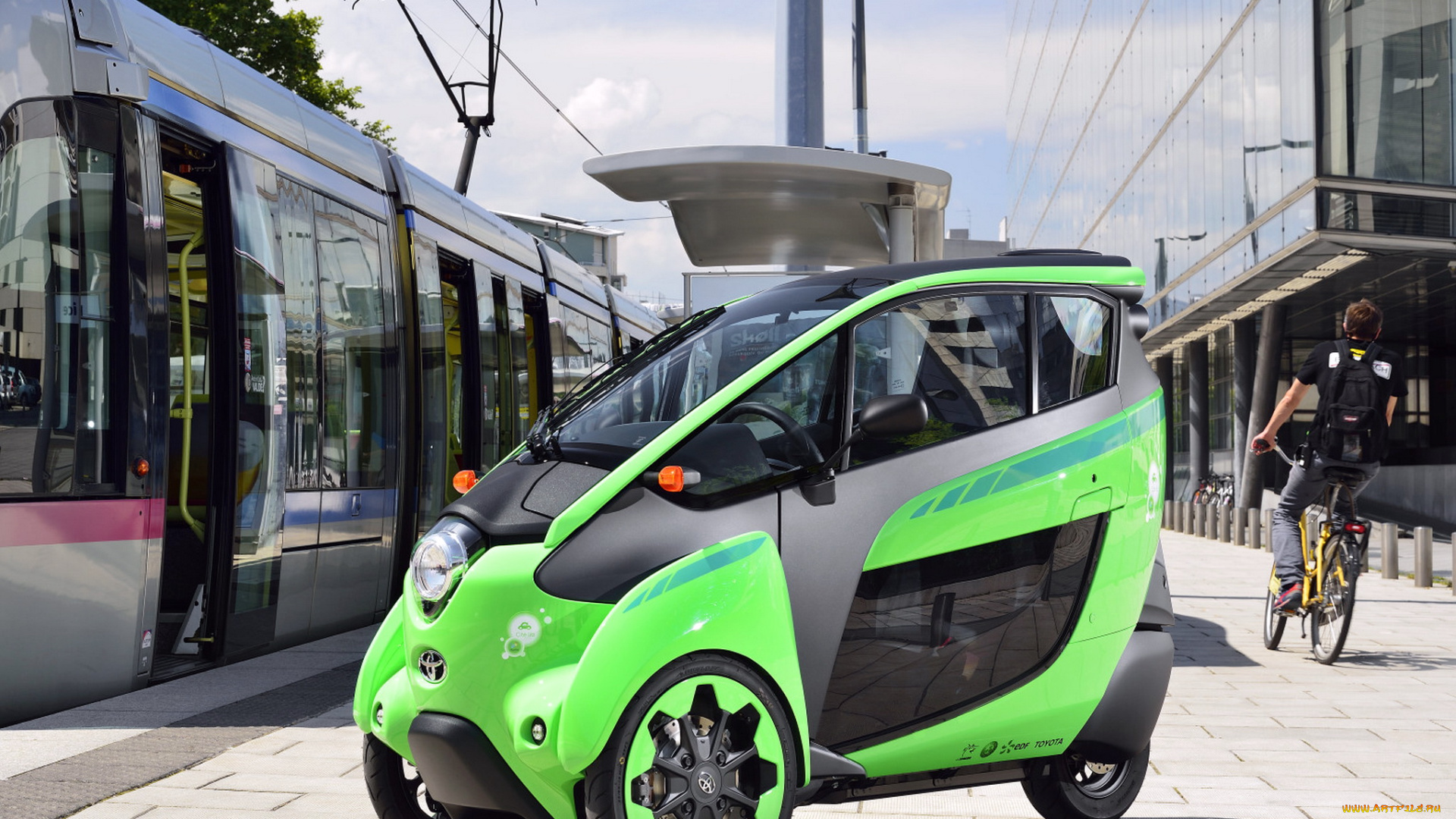 автомобили, toyota, i-road, jp-spec, 2014г