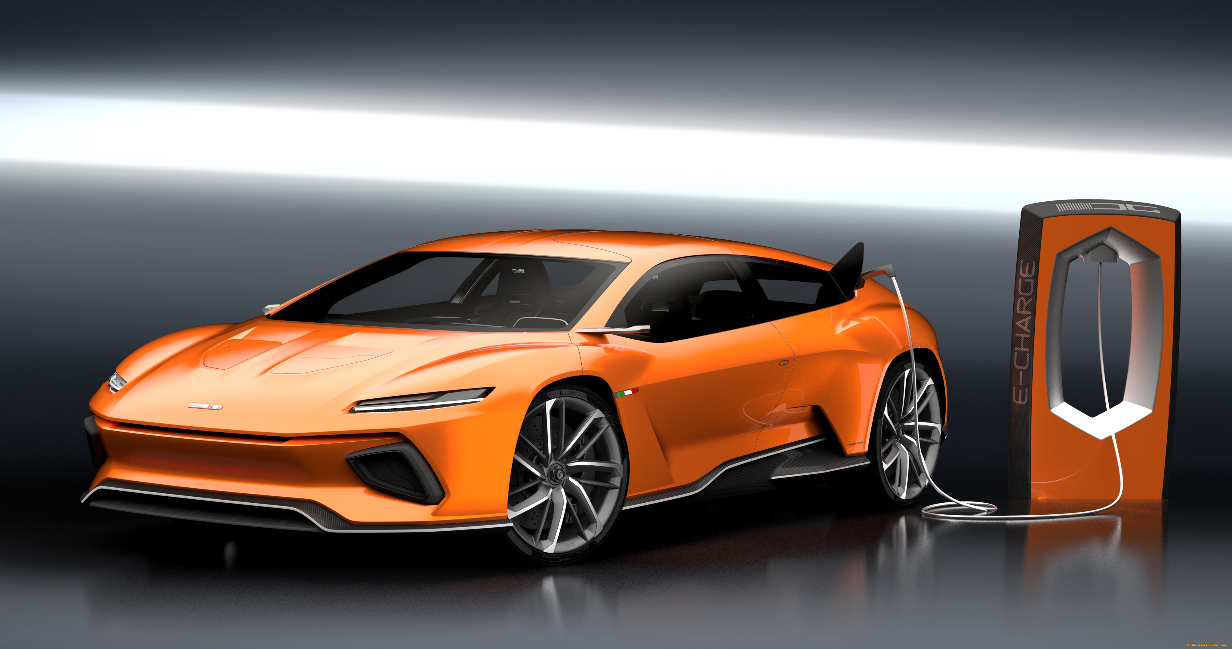 автомобили, 3д, 2016г, italdesign, gtzero
