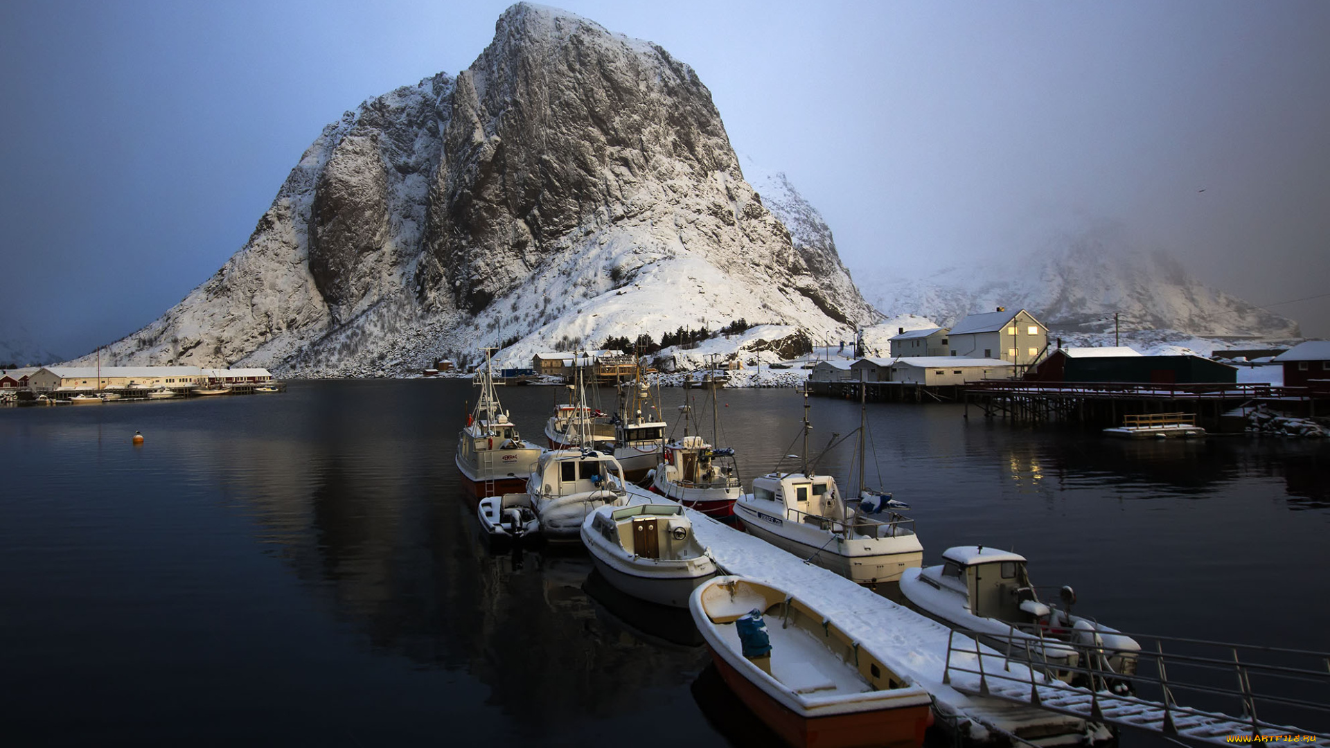 корабли, порты, , , причалы, море, причал, катера, горы