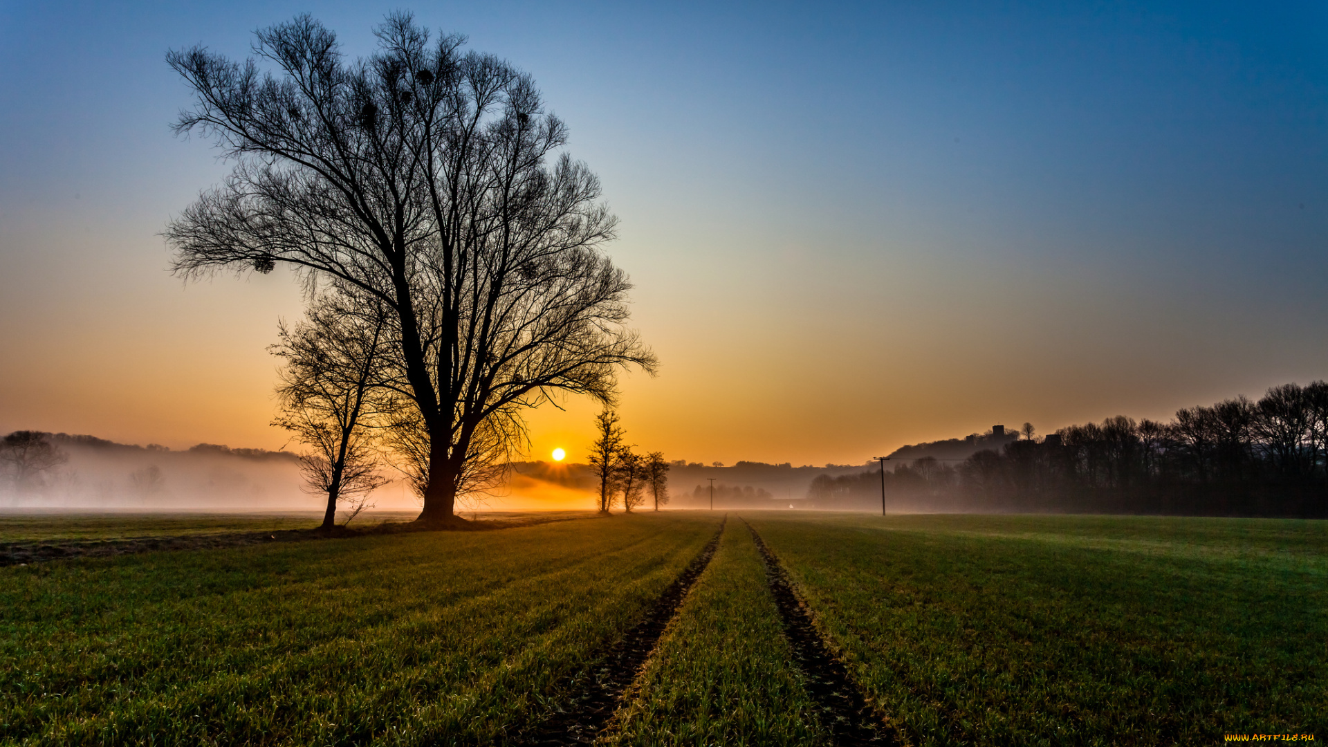 природа, восходы, закаты, рассвет
