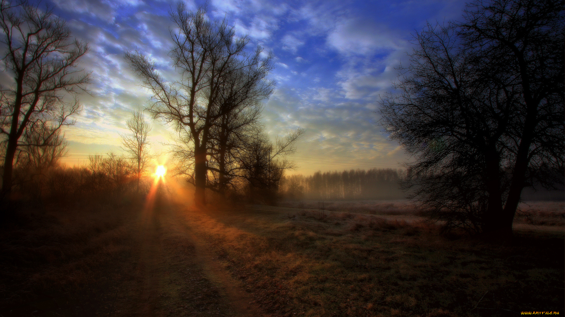 природа, восходы, закаты, рассвет