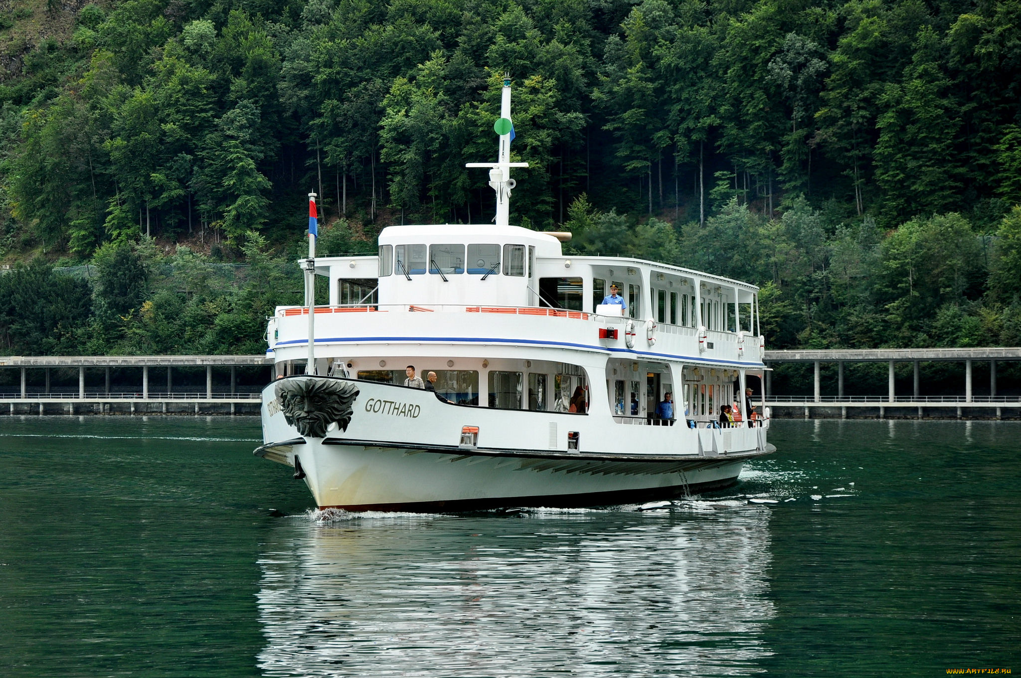 корабли, теплоходы, теплоход, река