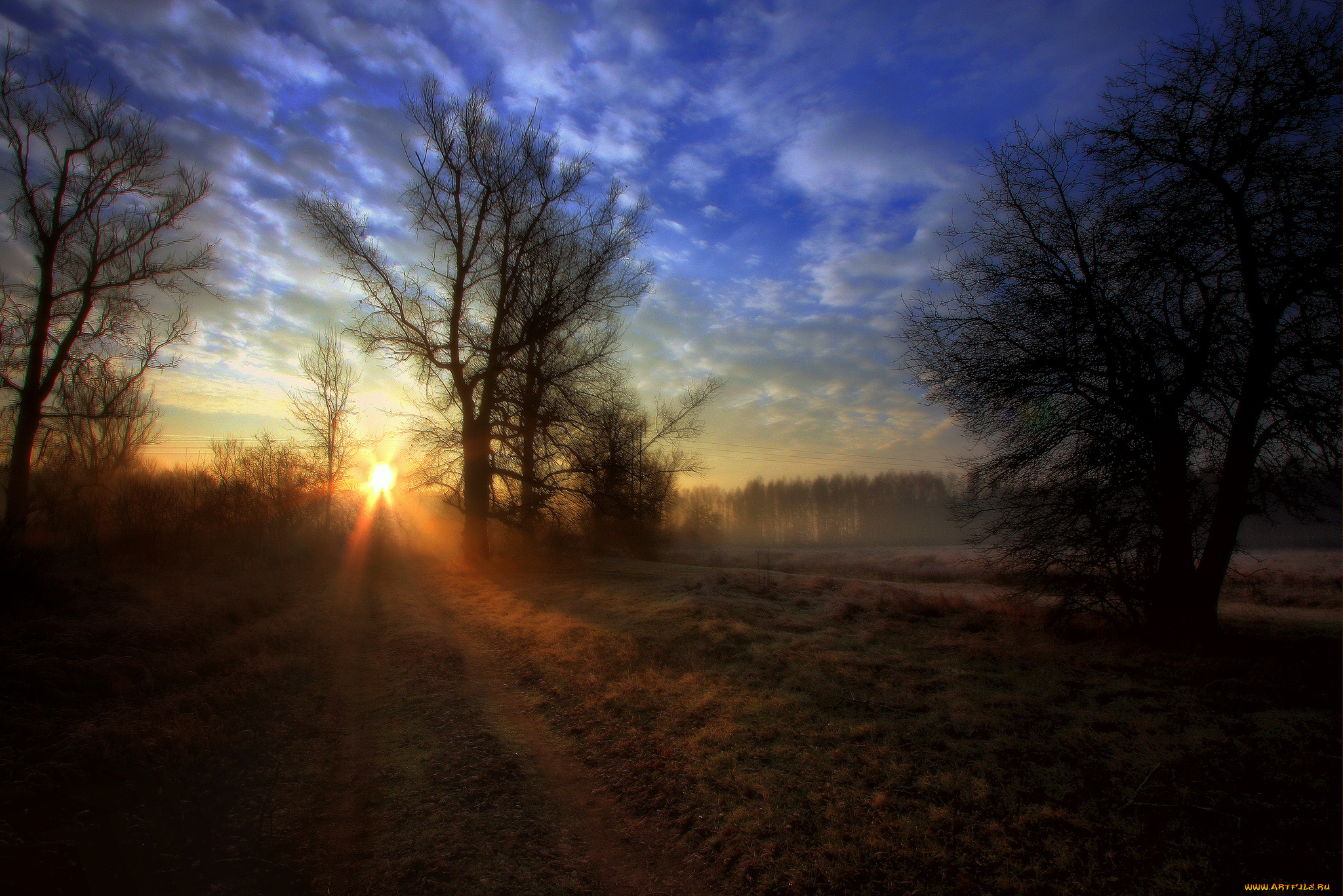 природа, восходы, закаты, рассвет