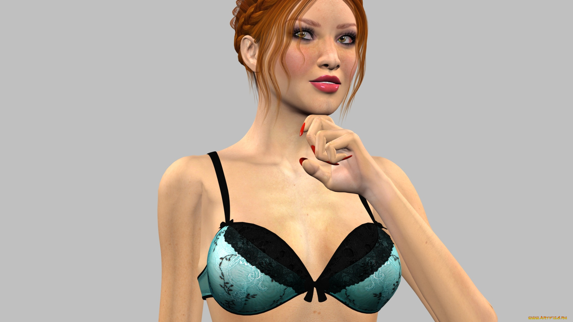 3д, графика, люди, , people, фон, взгляд, девушка