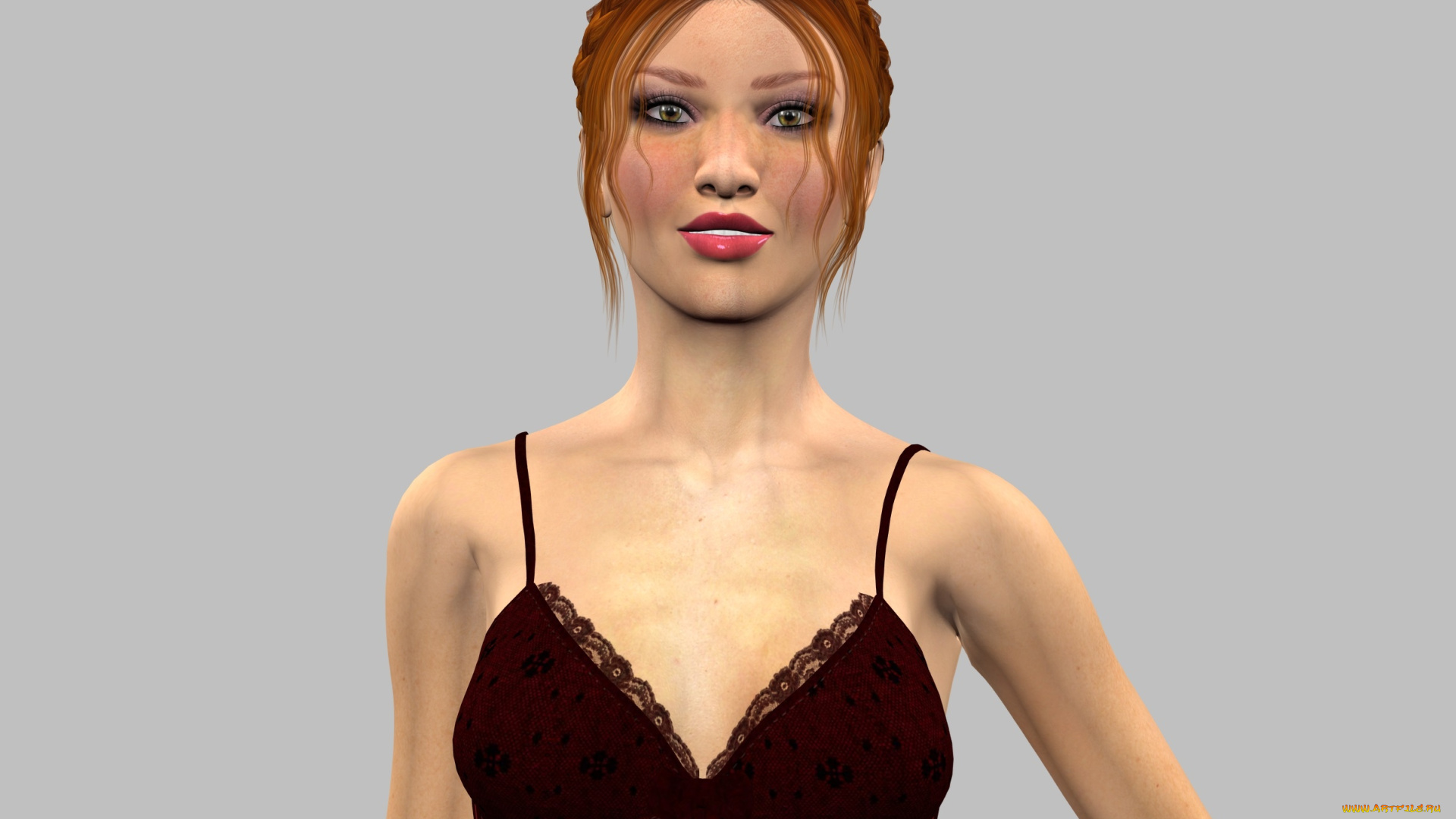 3д, графика, люди, , people, фон, взгляд, девушка