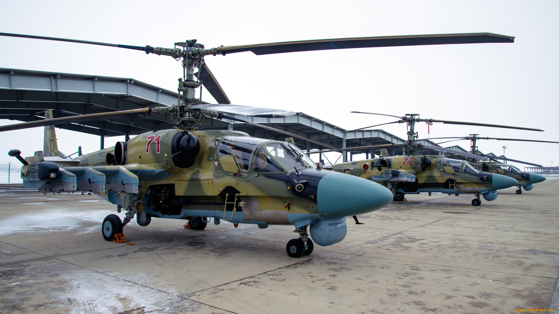 ка-, 52, авиация, вертолёты, вертушки, аэродром, ка-, 52, боевые