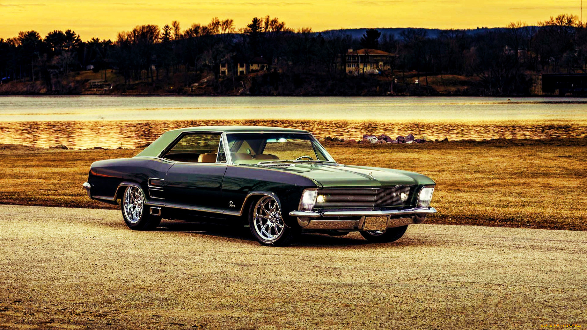1964, buick, riviera, автомобили, buick, riviera, ретро, тюнинг, 1964, года, hdr, американские