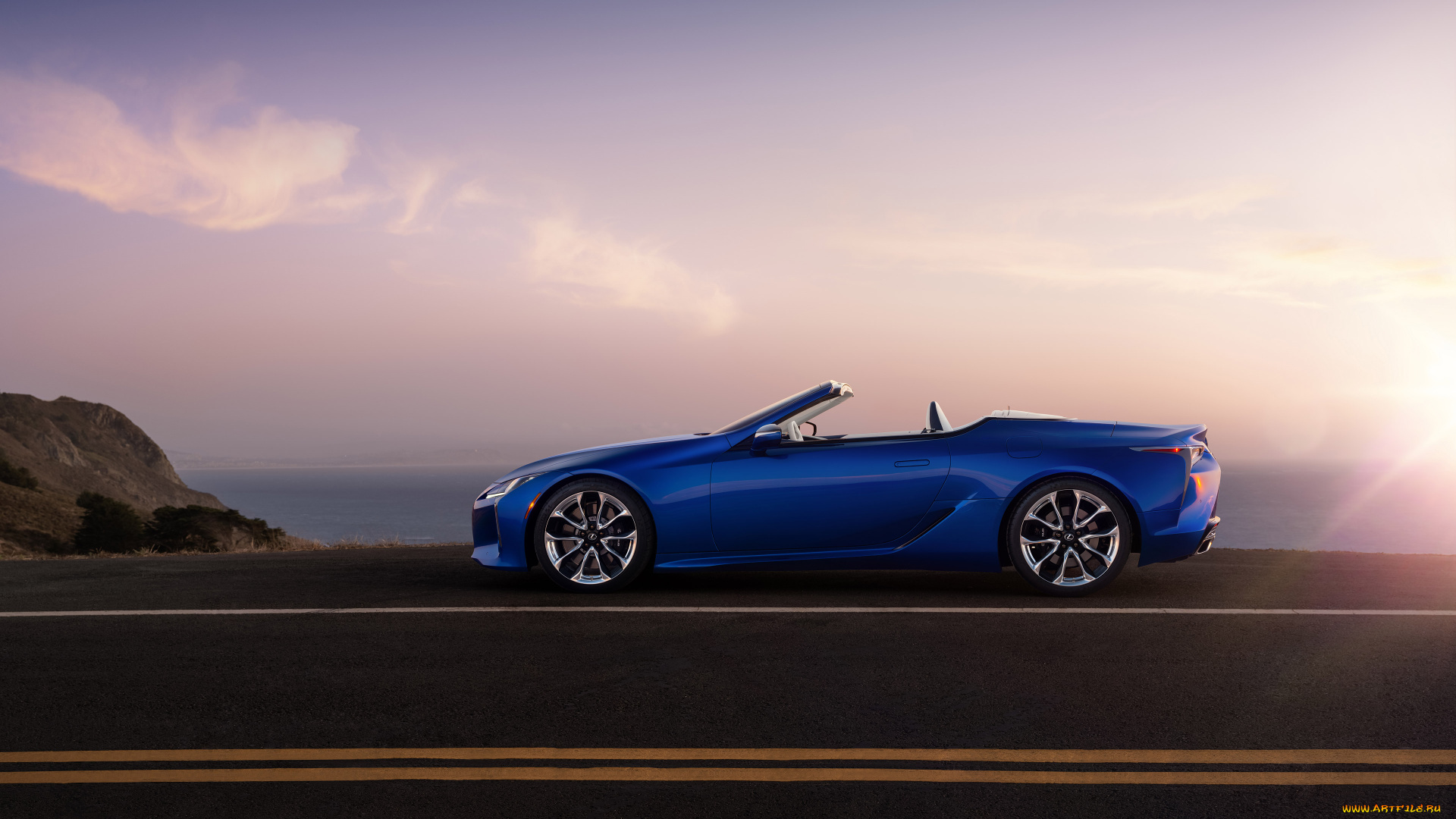 2021, lexus, lc, 500, convertible, автомобили, lexus, 2021, lc, 500, convertible, синий, кабриолет, профиль