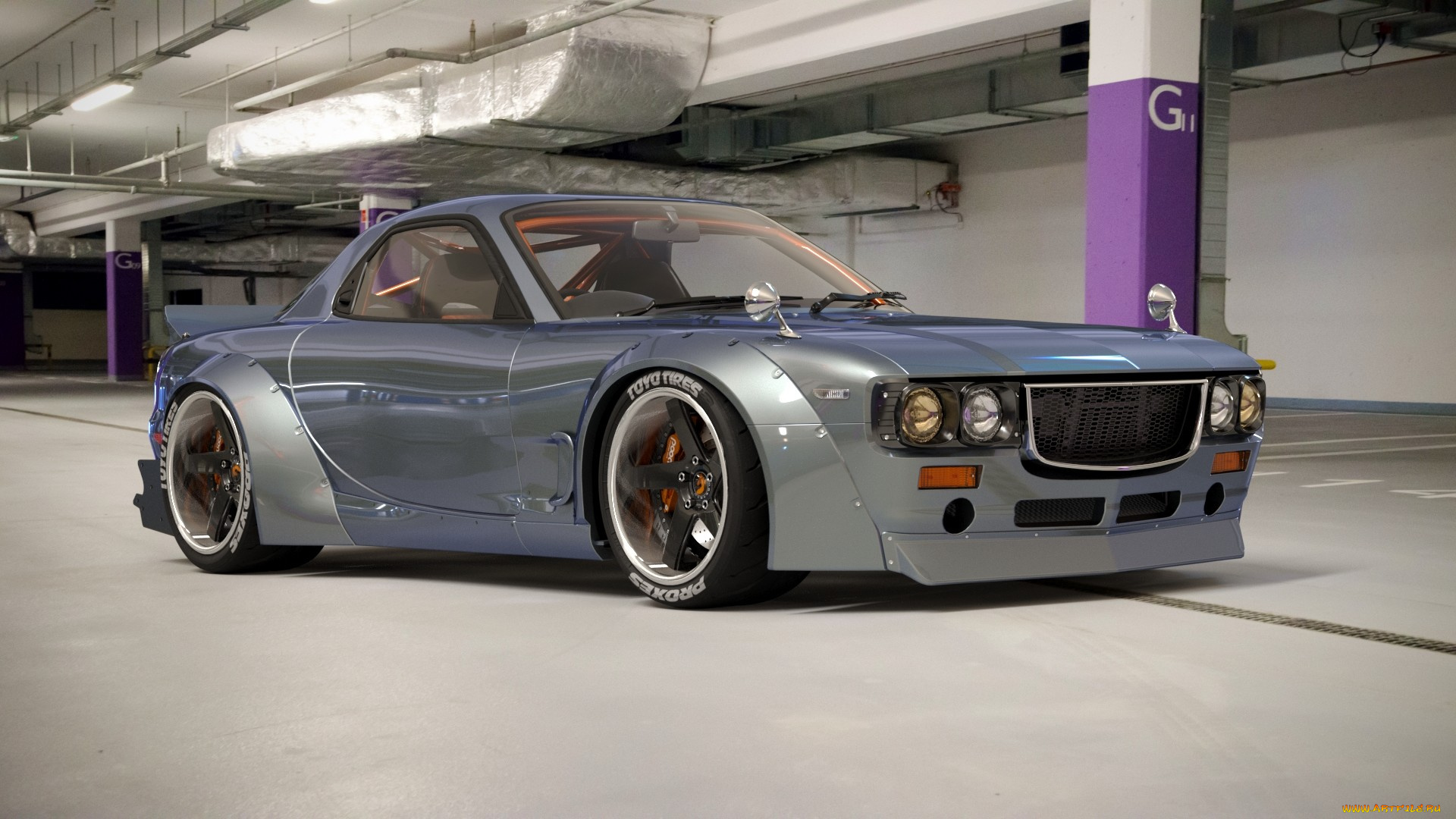 автомобили, mazda, rx-7