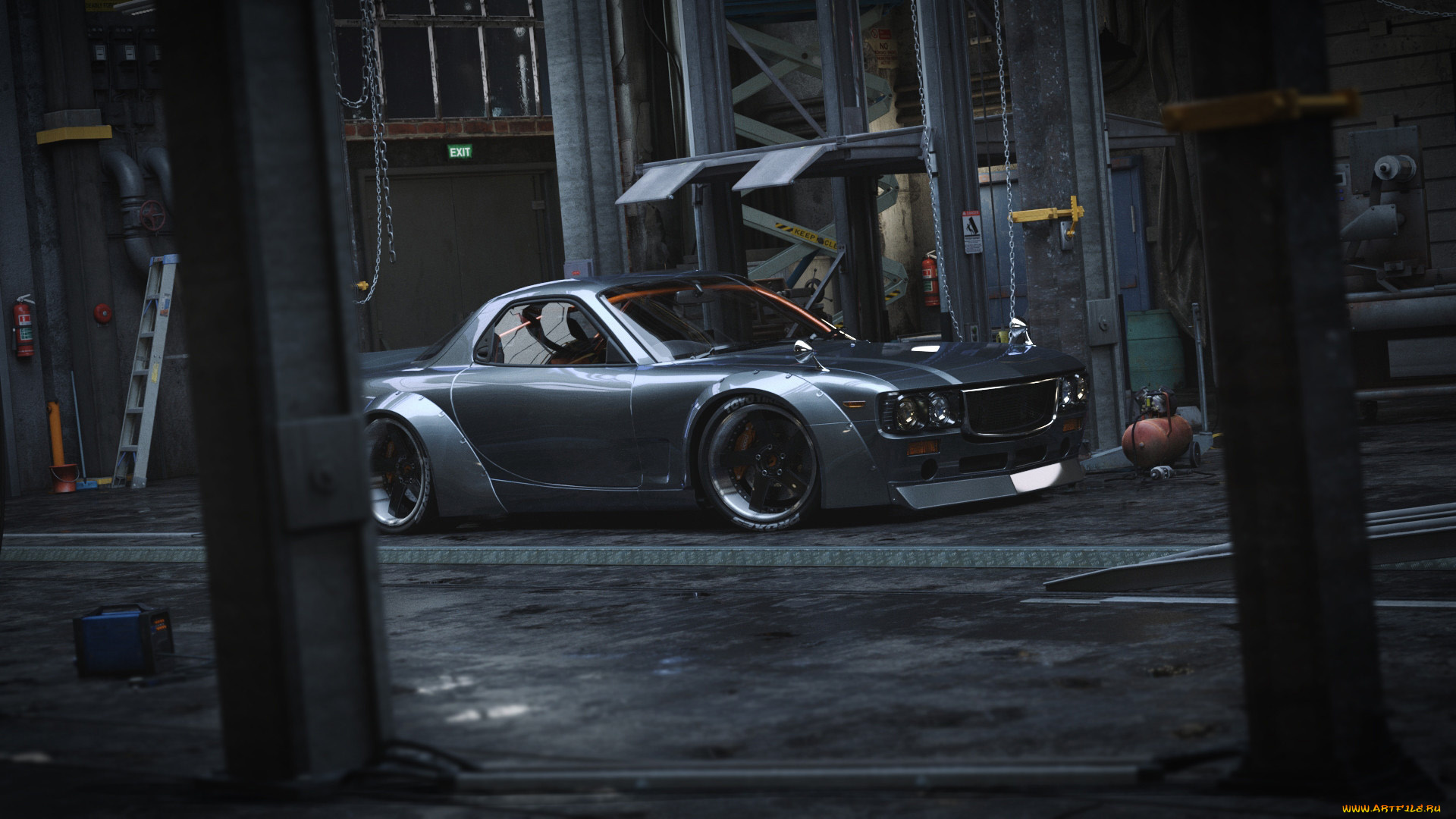 автомобили, mazda, rx-7