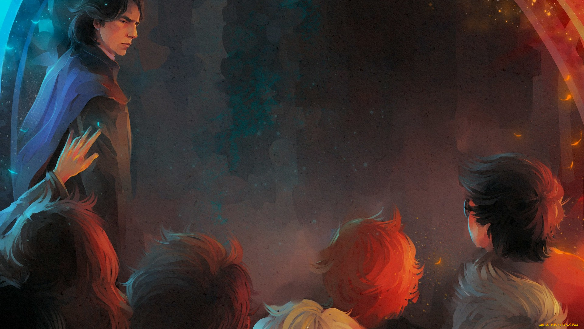 рисованное, кино, , мультфильмы, северус, снейп, дети, профессор