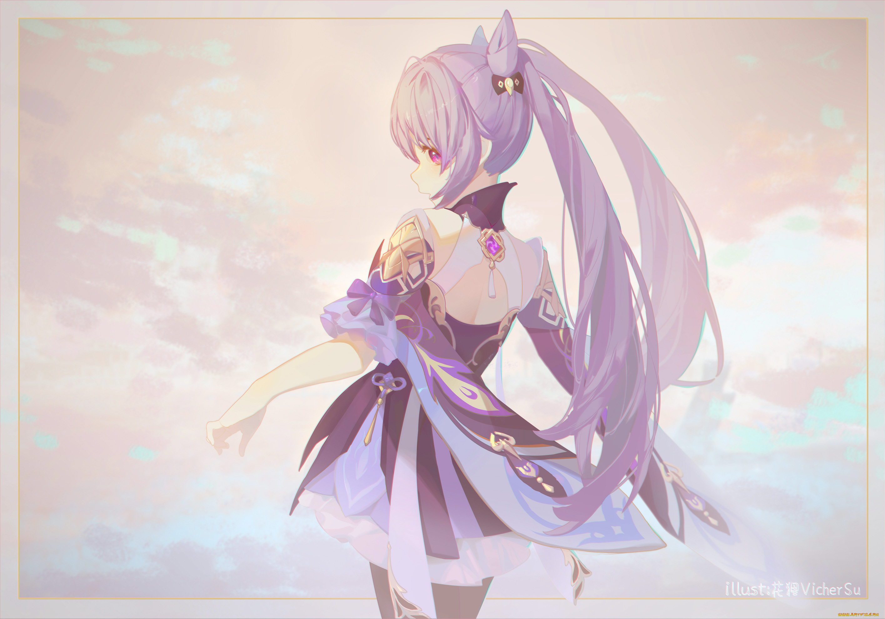 аниме, genshin, impact, genshin, impact