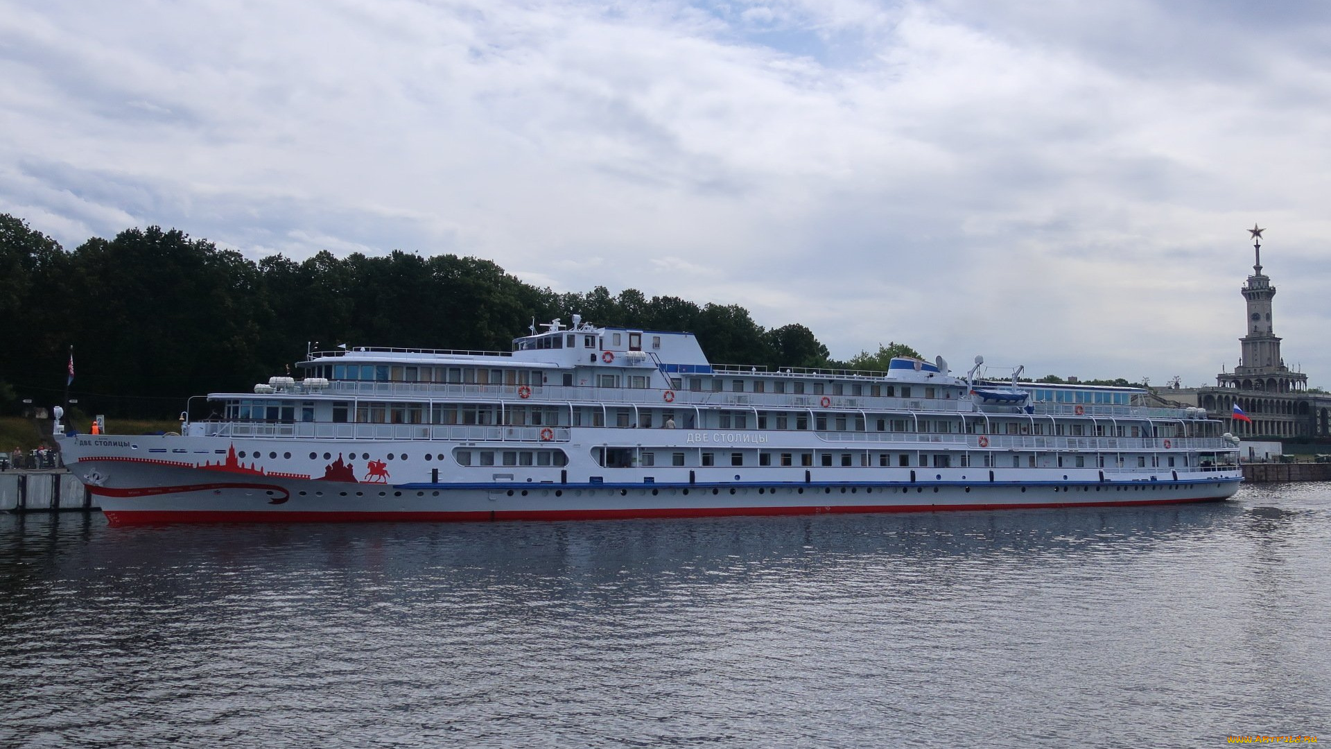 корабли, теплоходы, рeчной, круиз, золотое, кольцо, тeплoхoд, двe, стoлицы, мoсква