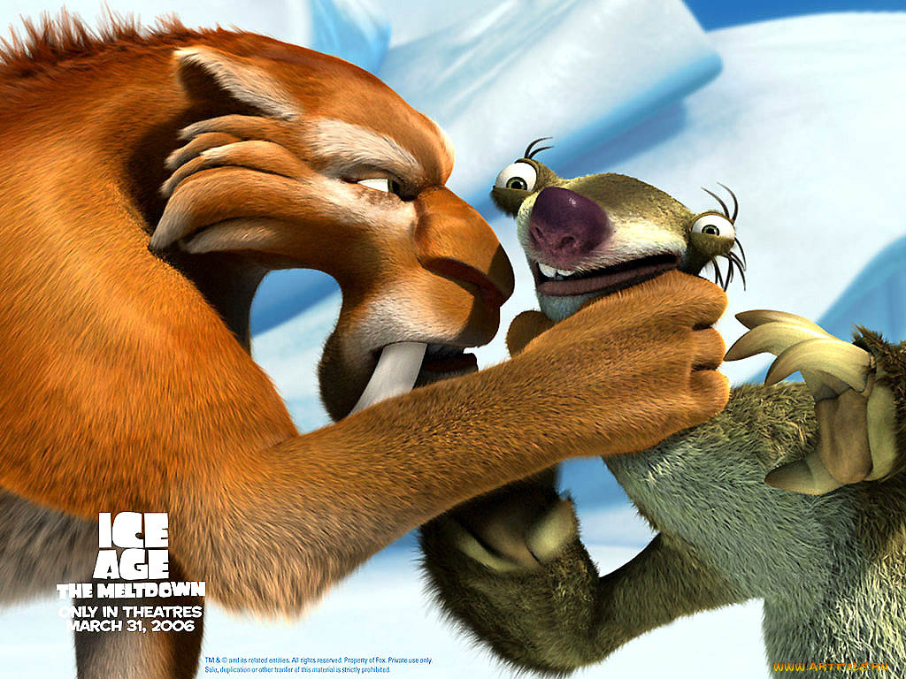 ice, age, мультфильмы, the, meltdown