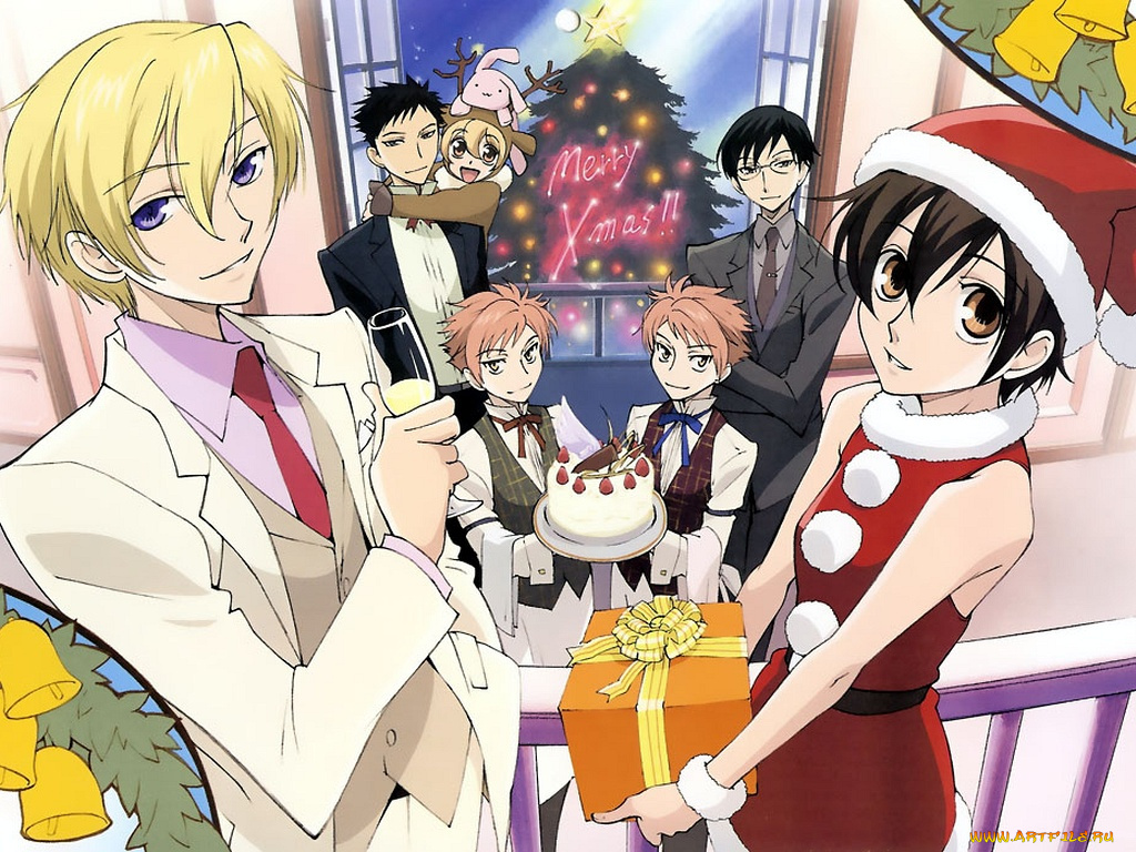 аниме, ouran, high, school, host, club