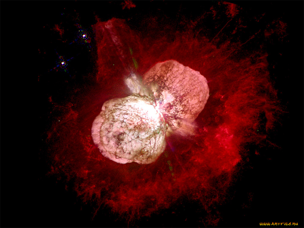 космос, галактики, туманности