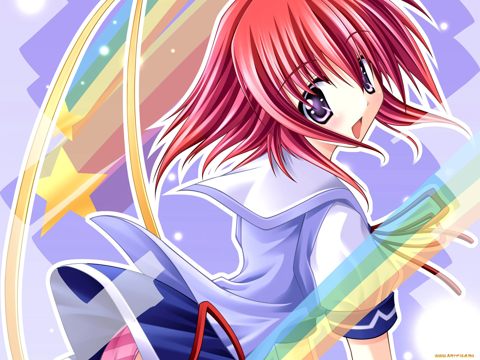 аниме, *unknown, другое, девушка, глаза, волосы