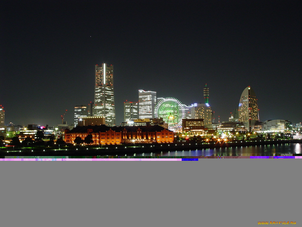 города, йокогама, Япония