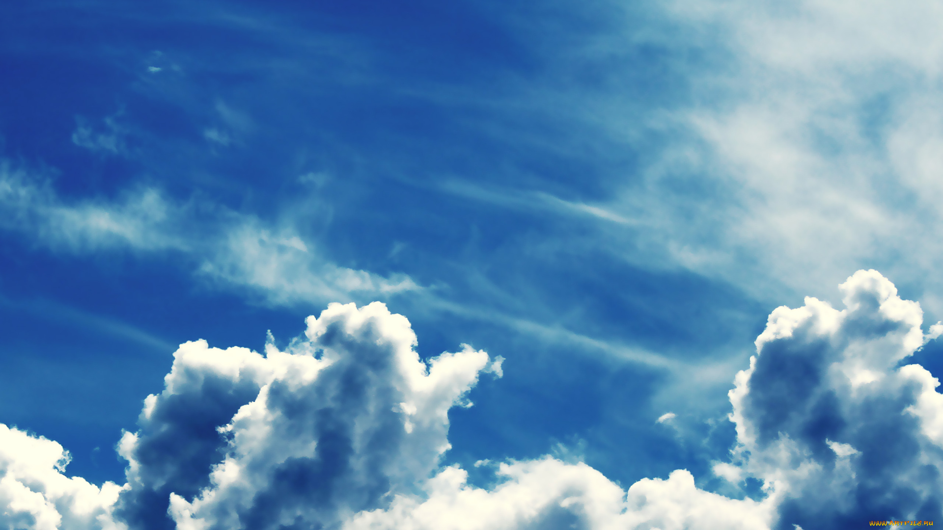 природа, облака