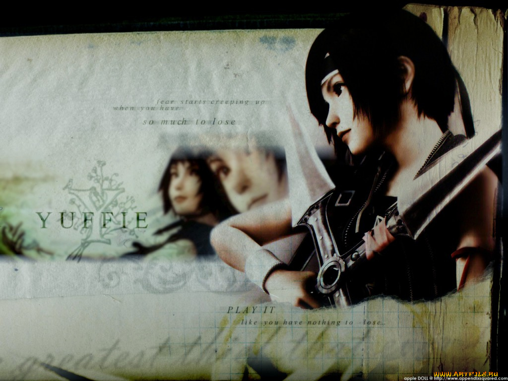 аниме, final, fantasy