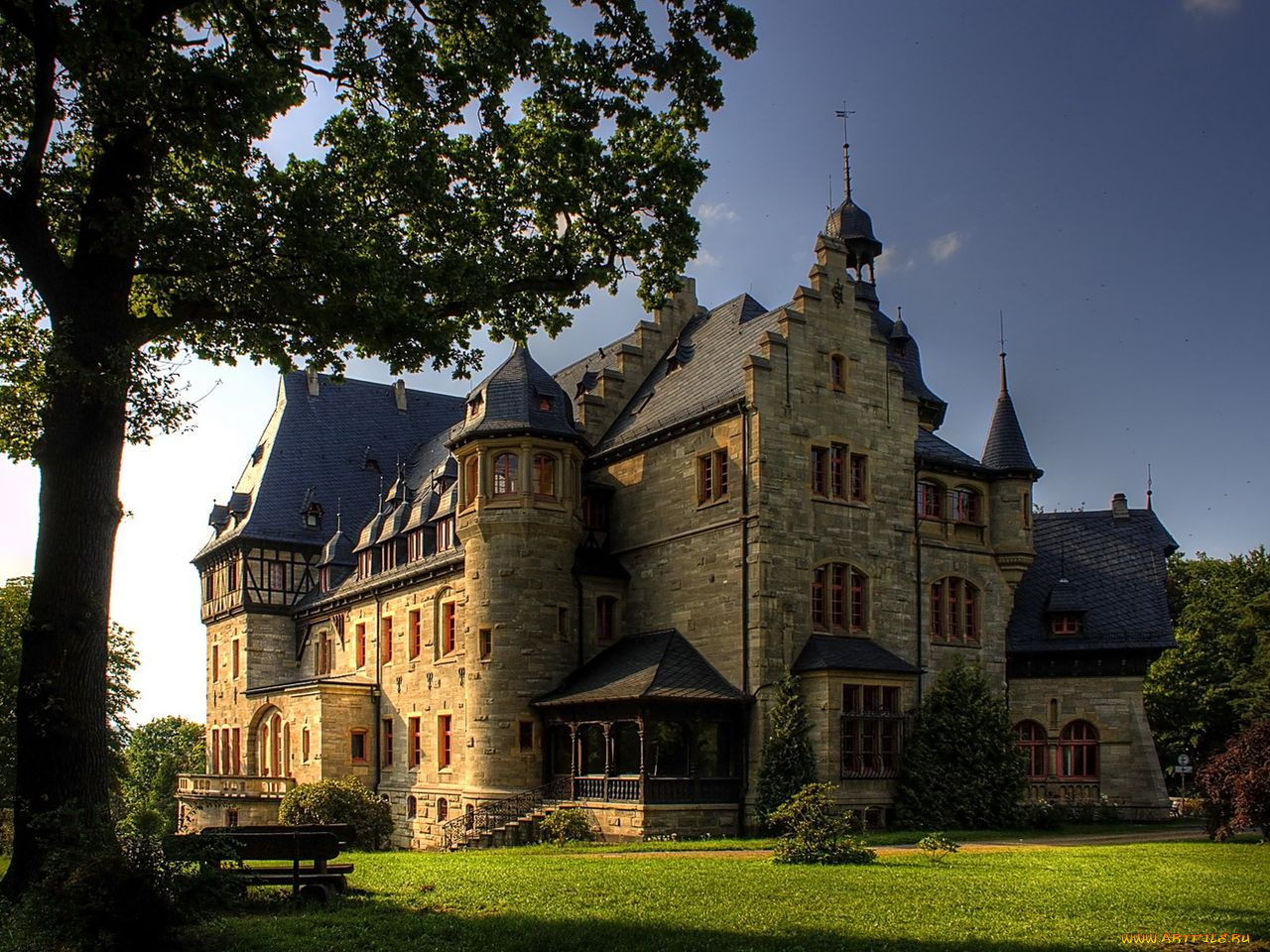 города, дворцы, замки, крепости