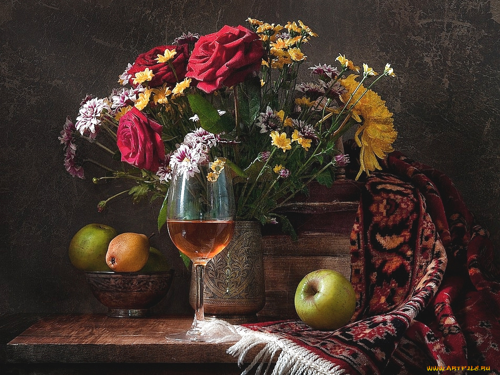 еда, натюрморт, ковер