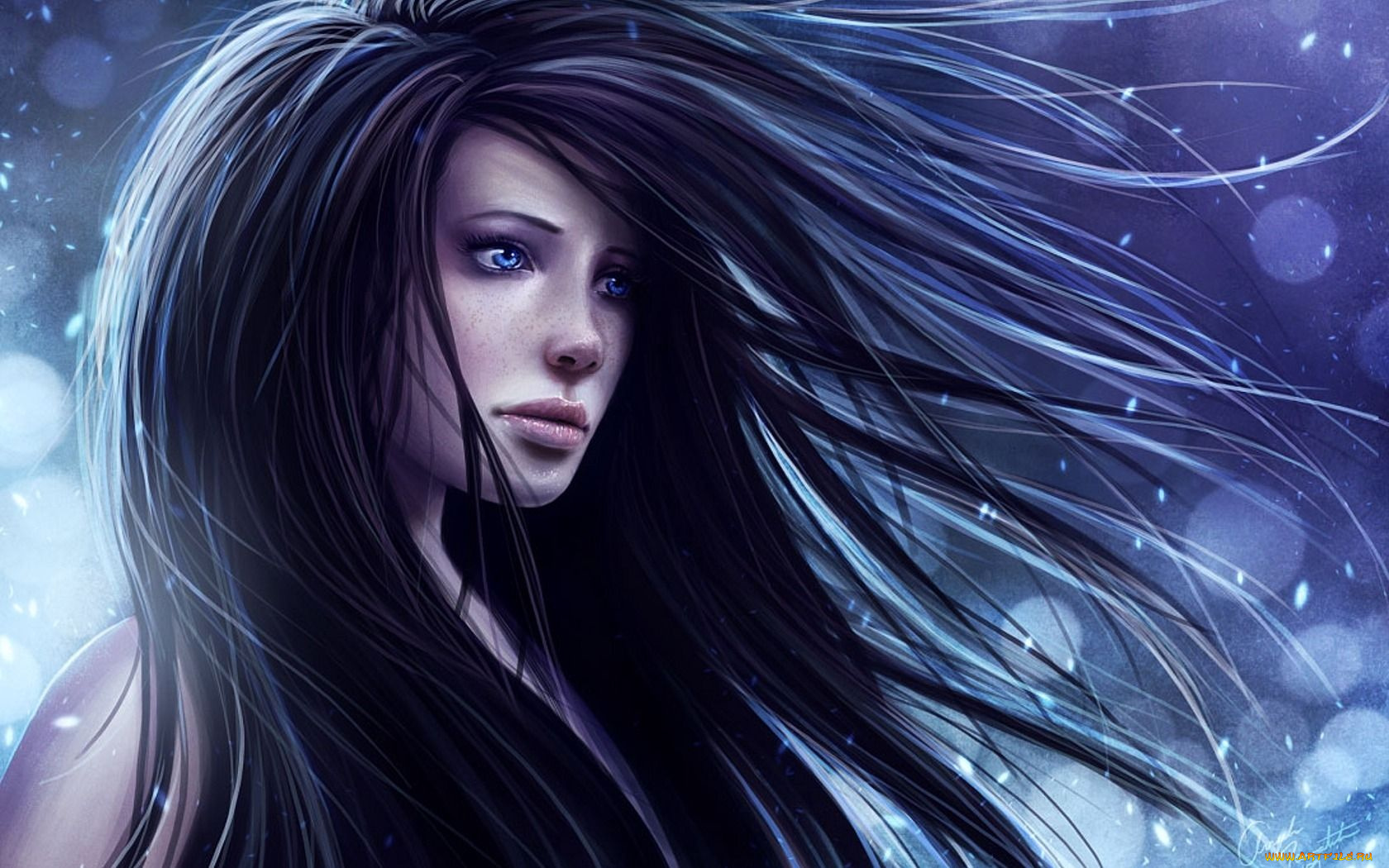 рисованные, люди