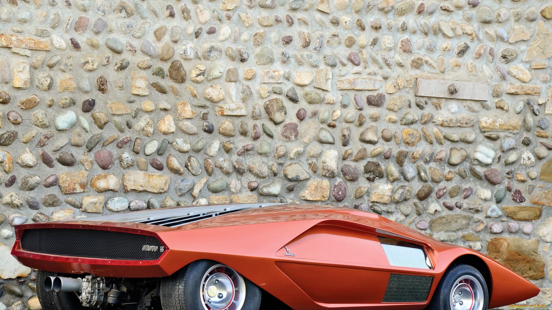 автомобили, bertone, lancia, stratos, zero, concept