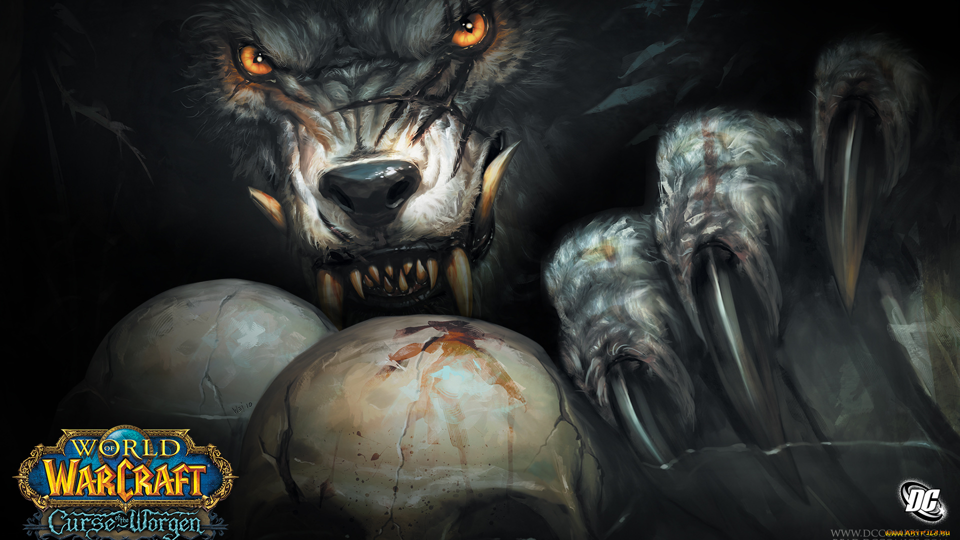 видео, игры, world, of, warcraft, curse, the, worgen