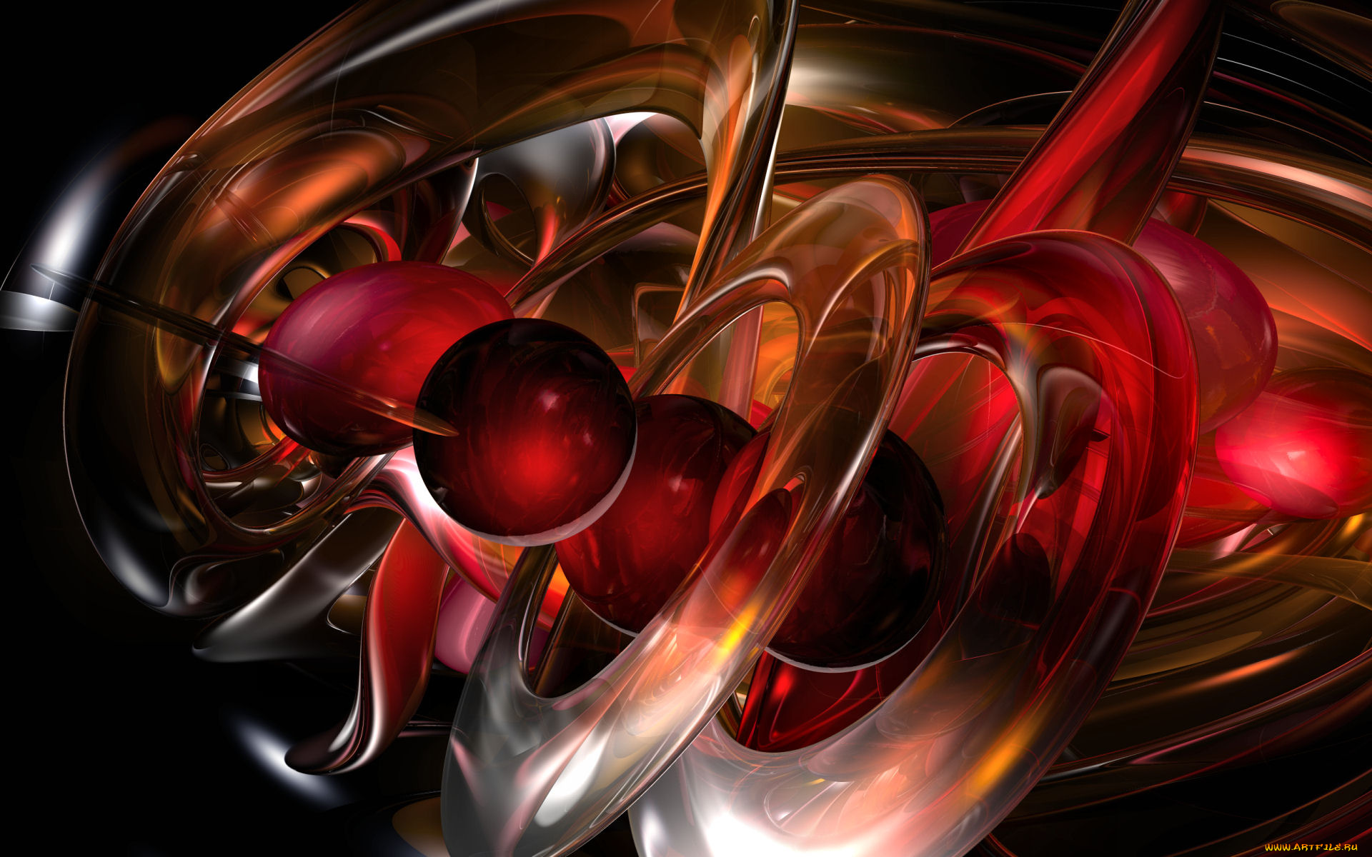 3д, графика, abstract, абстракции