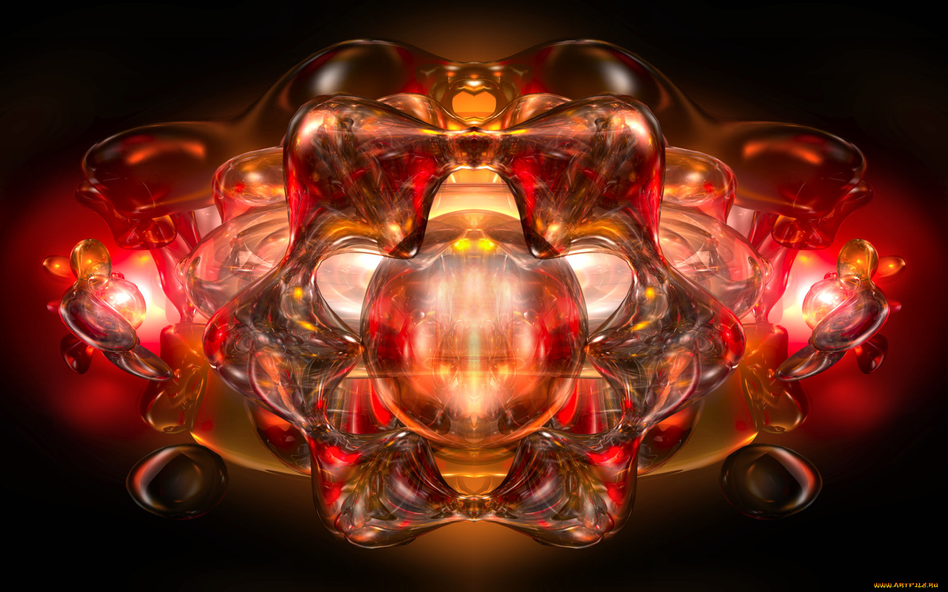 3д, графика, fractal, фракталы