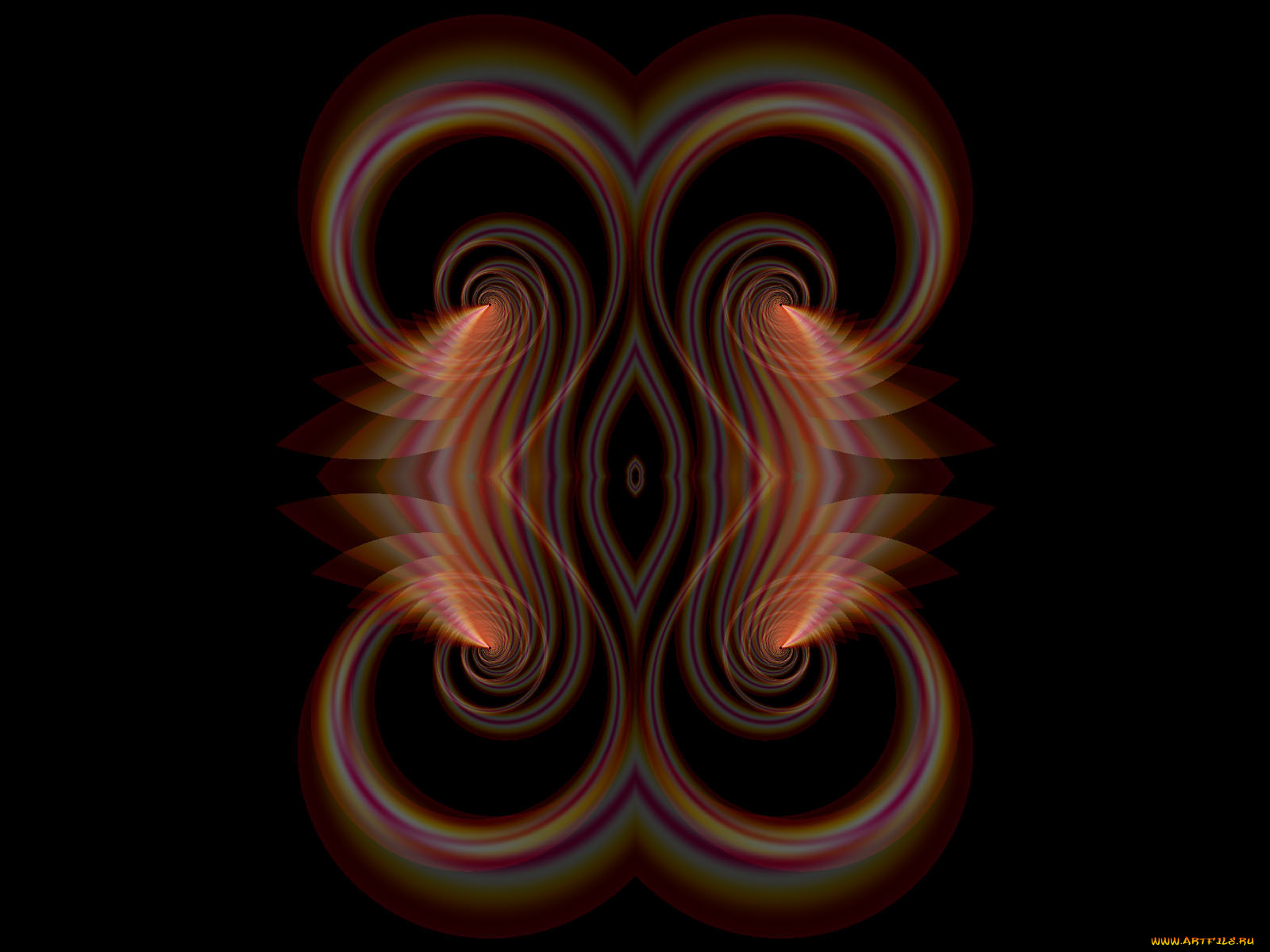 3д, графика, fractal, фракталы, фон, узор, цвета