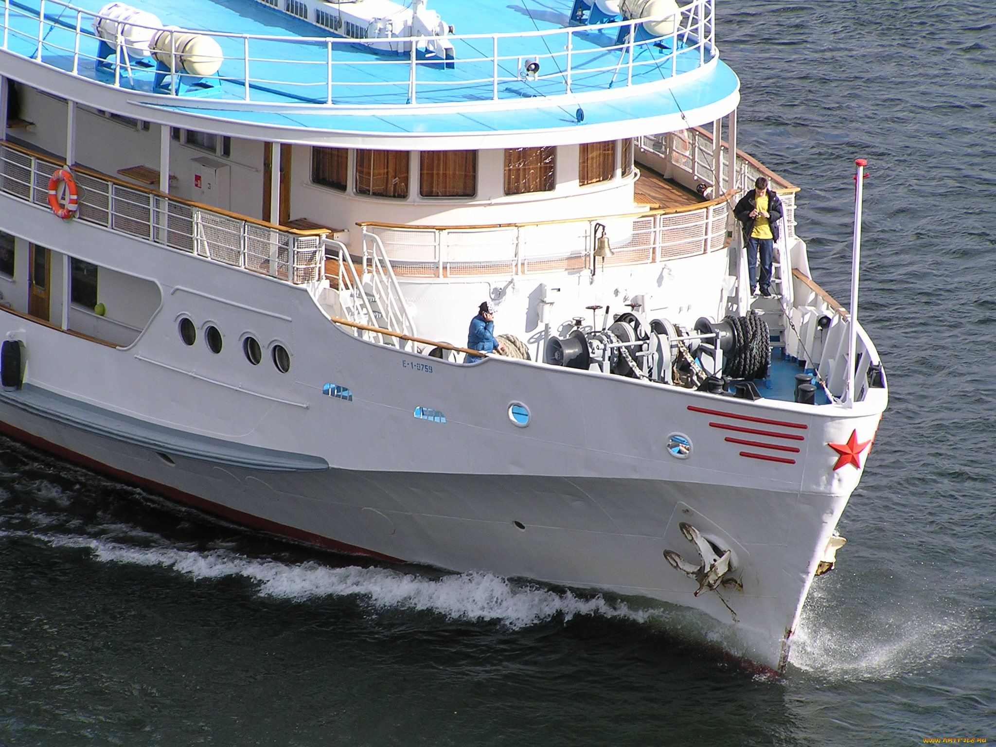 на, енисее, корабли, теплоходы