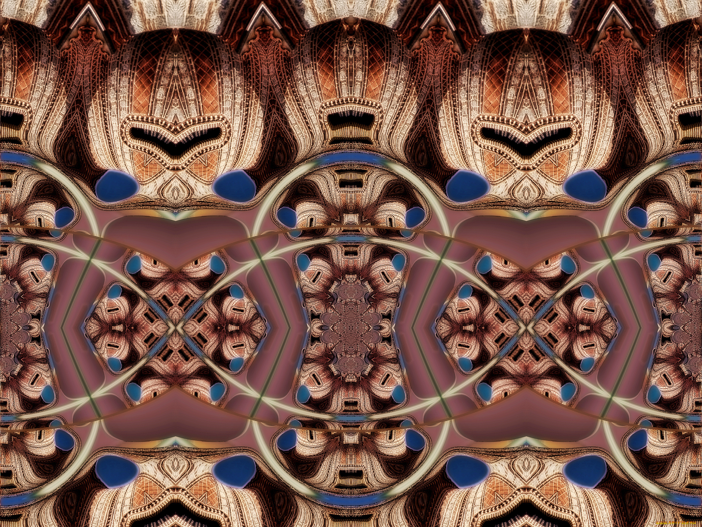 3д, графика, fractal, фракталы, узор, фон