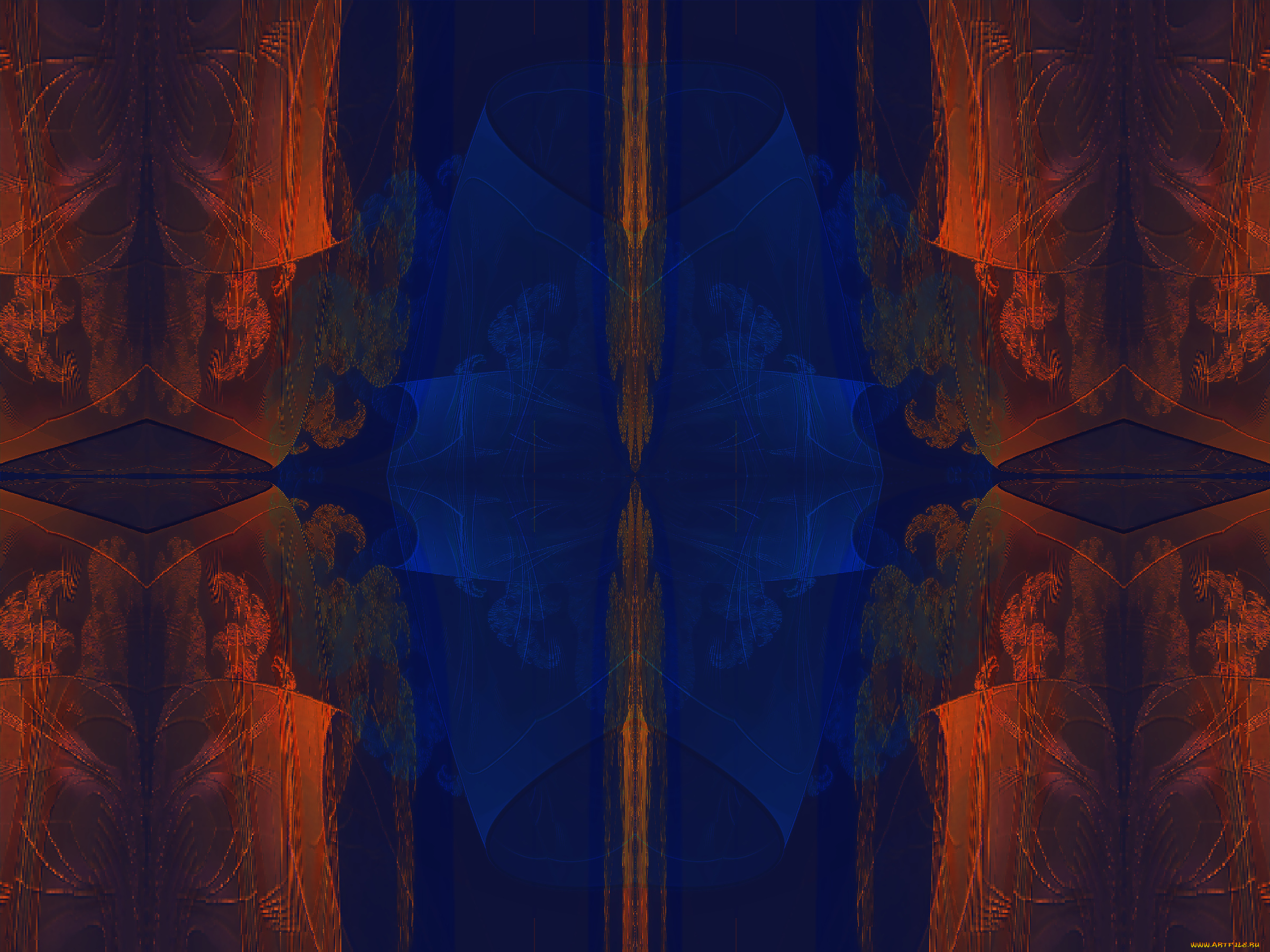 3д, графика, fractal, фракталы, узор, фон