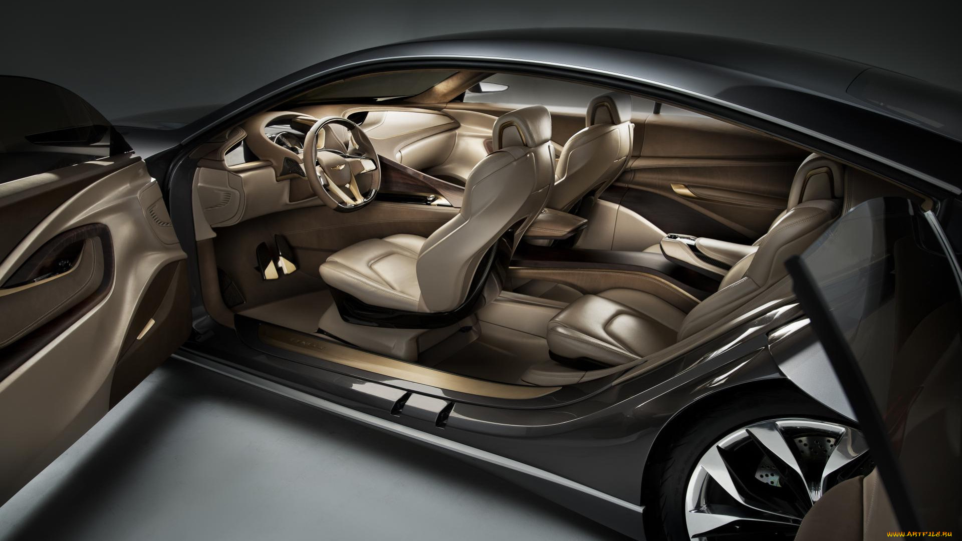 автомобили, интерьеры, hyundai, hcd-14, genesis