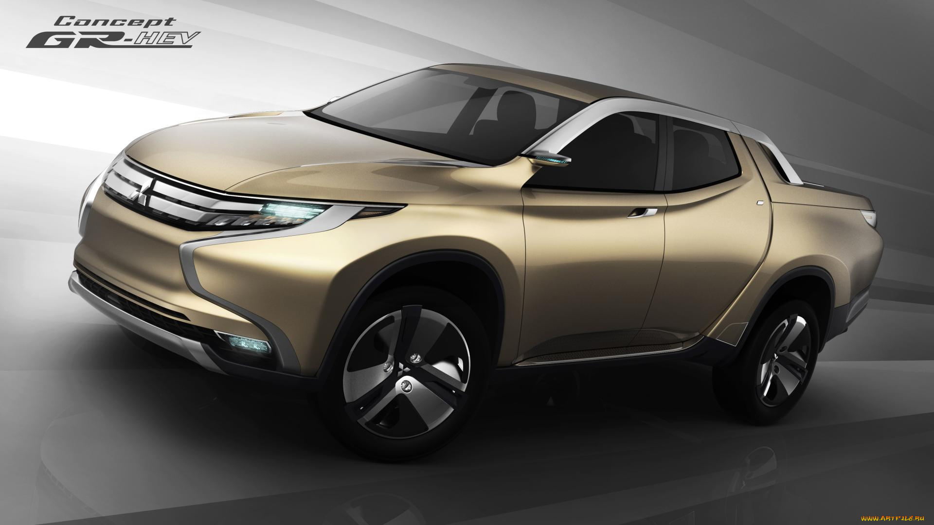 автомобили, mitsubishi, gr-hev, concept, car