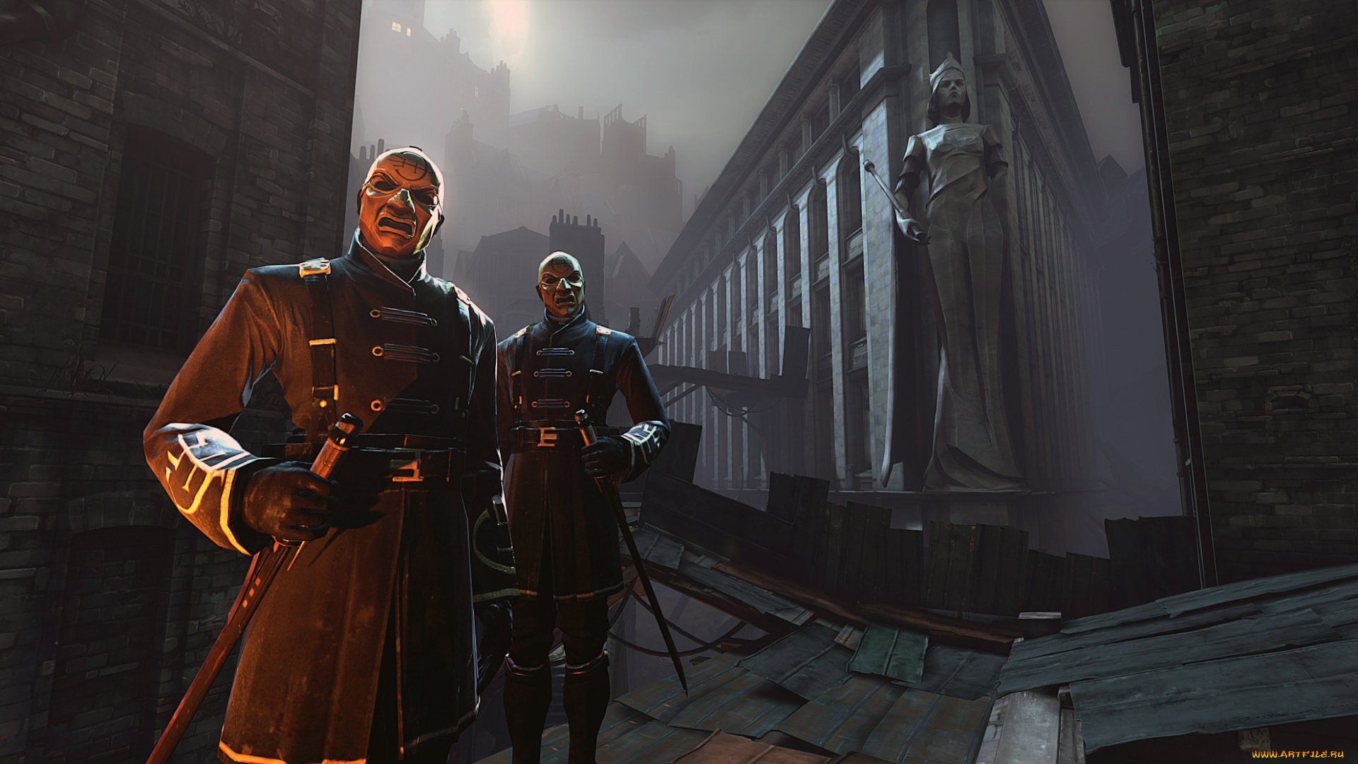 dishonored, the, knife, of, dunwall, видео, игры, action
