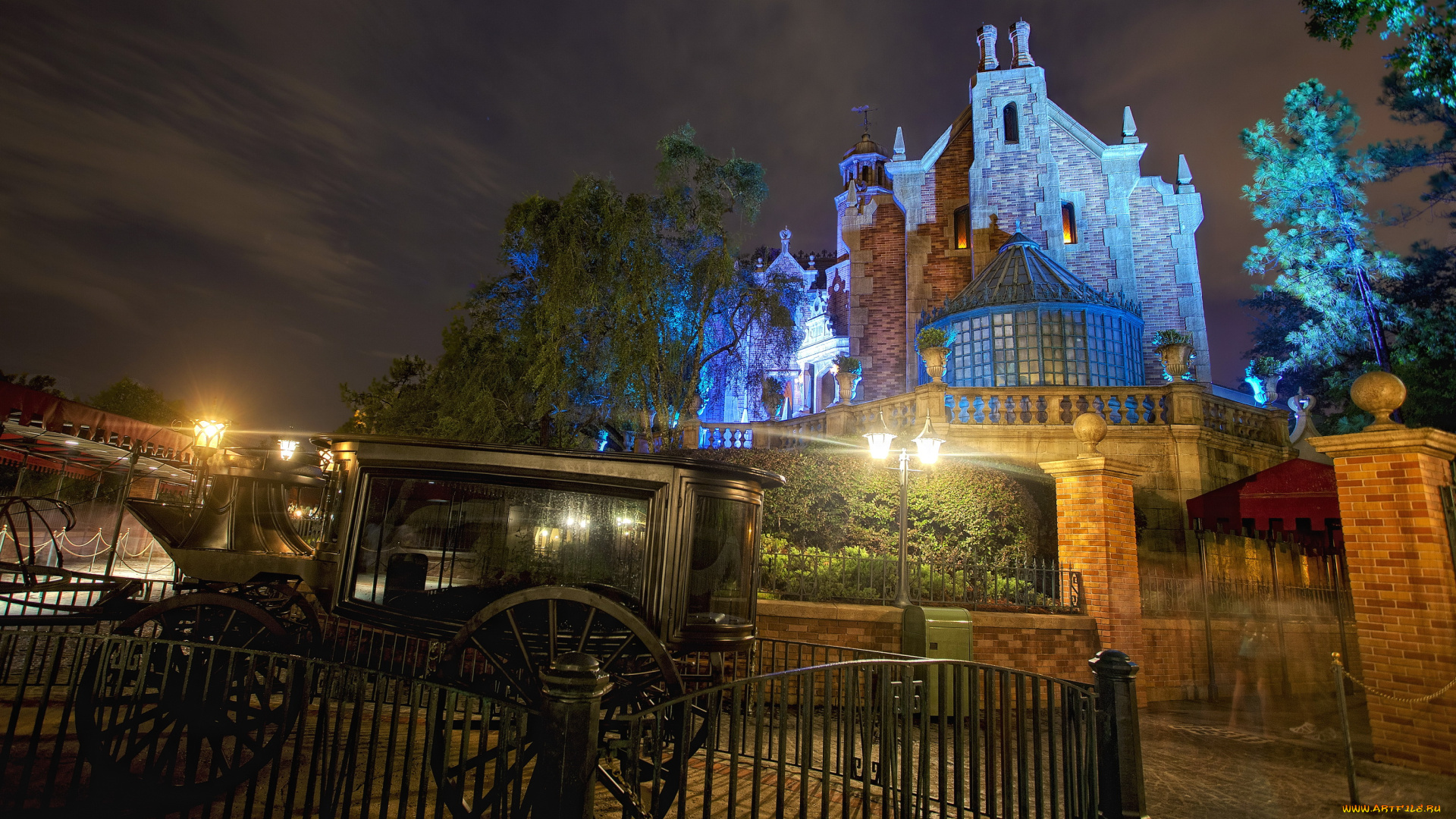 города, диснейленд, anaheim, калифорния