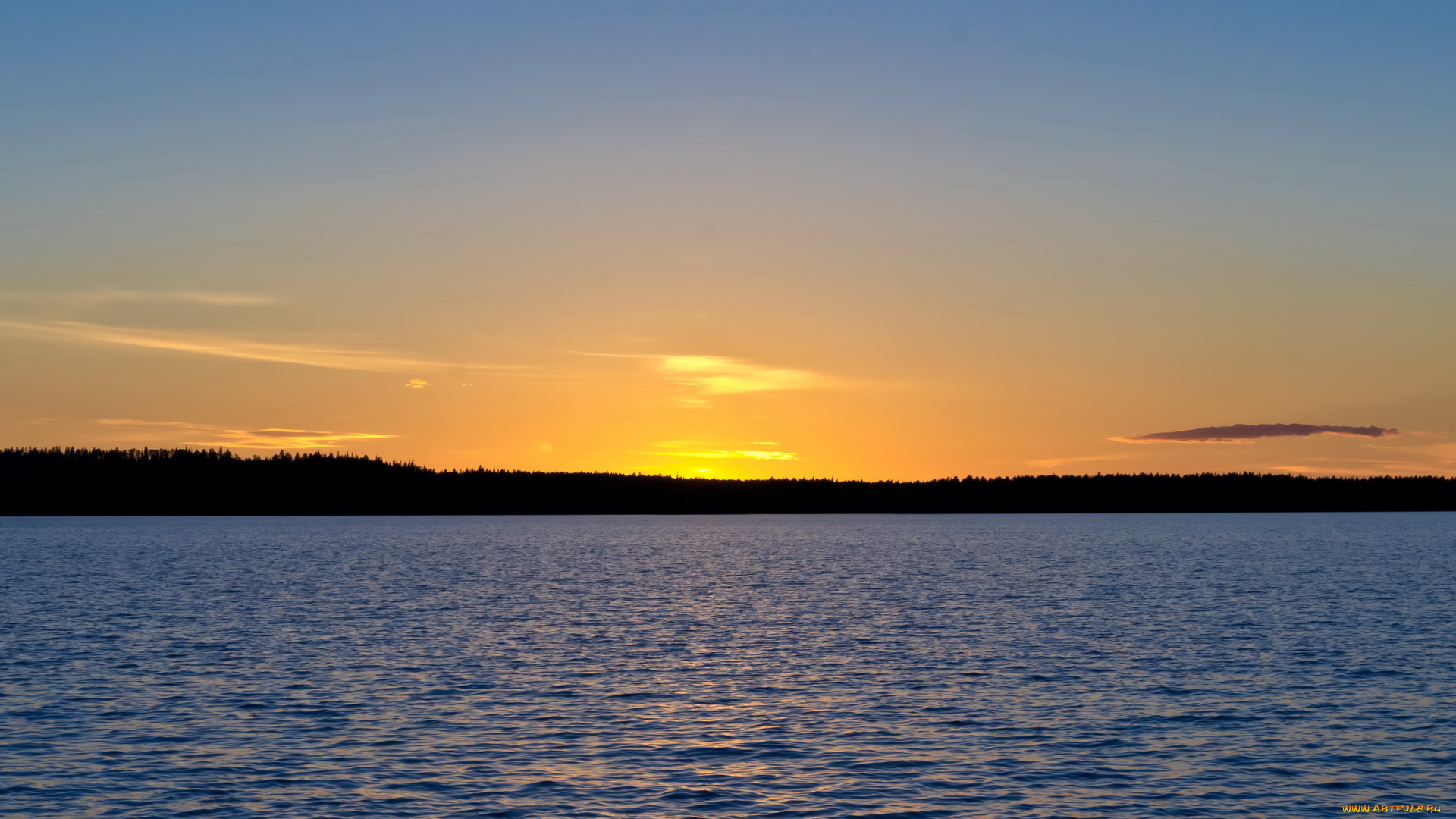 закат, природа, восходы, закаты, солнце, заккат, карелия, озеро