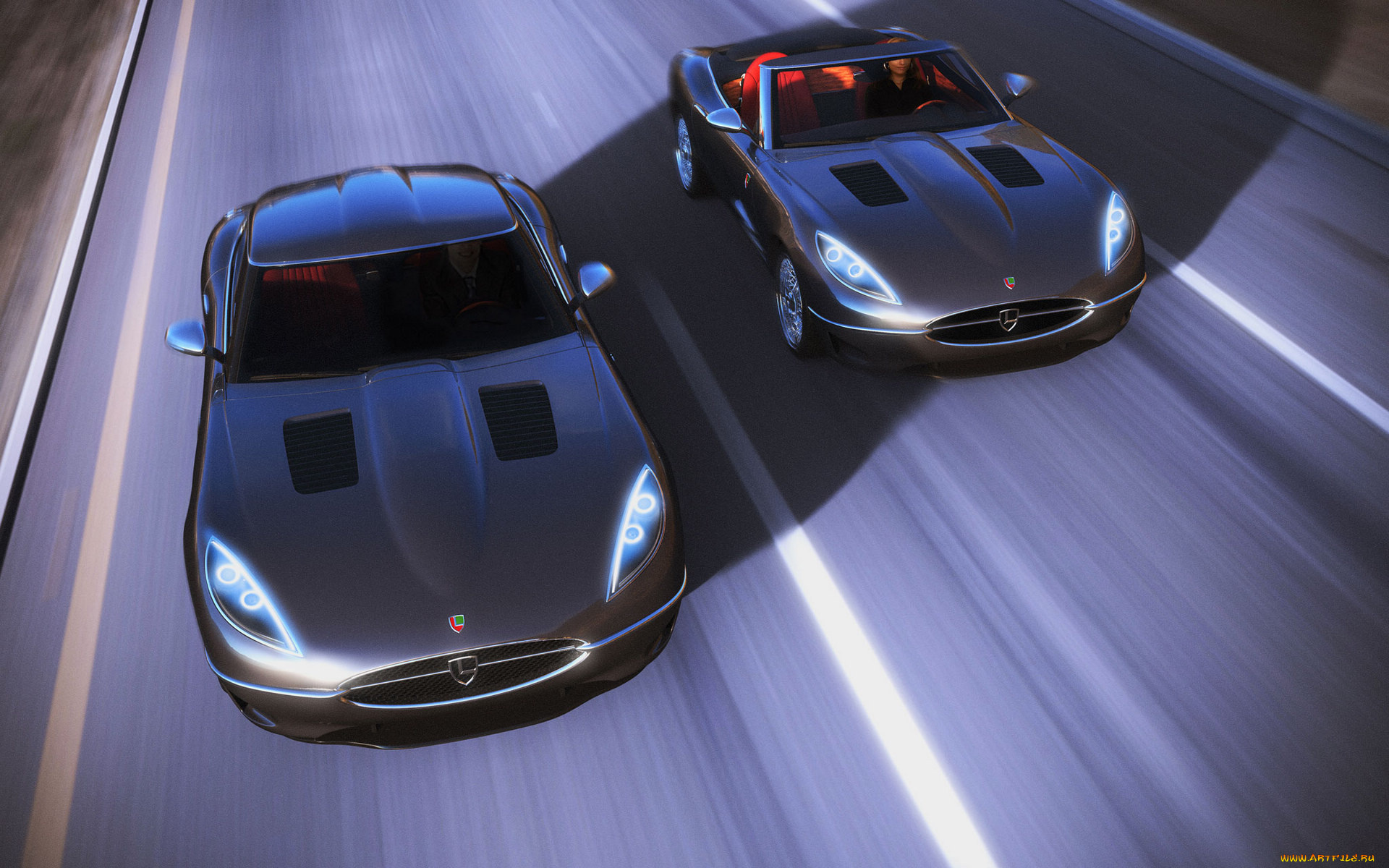 автомобили, jaguar, lyonheart, k, 250