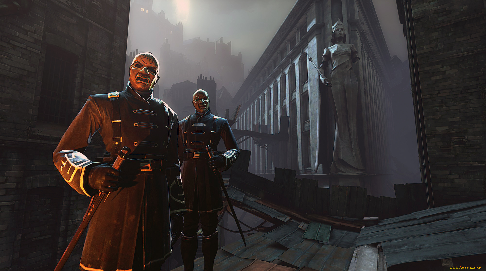 dishonored, the, knife, of, dunwall, видео, игры, action
